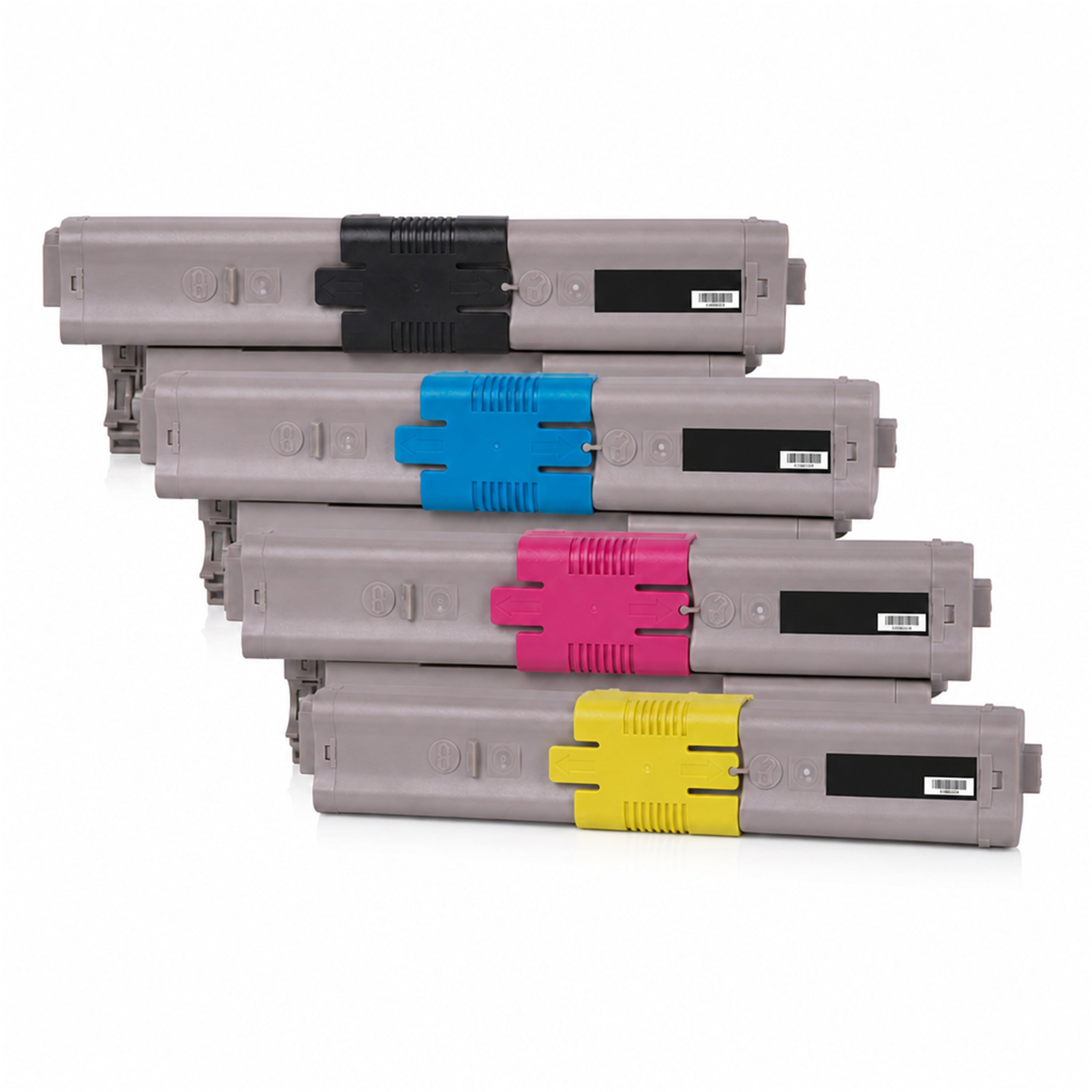 Multipack - Toner ersetzt OKI 46508712, 4 Toner