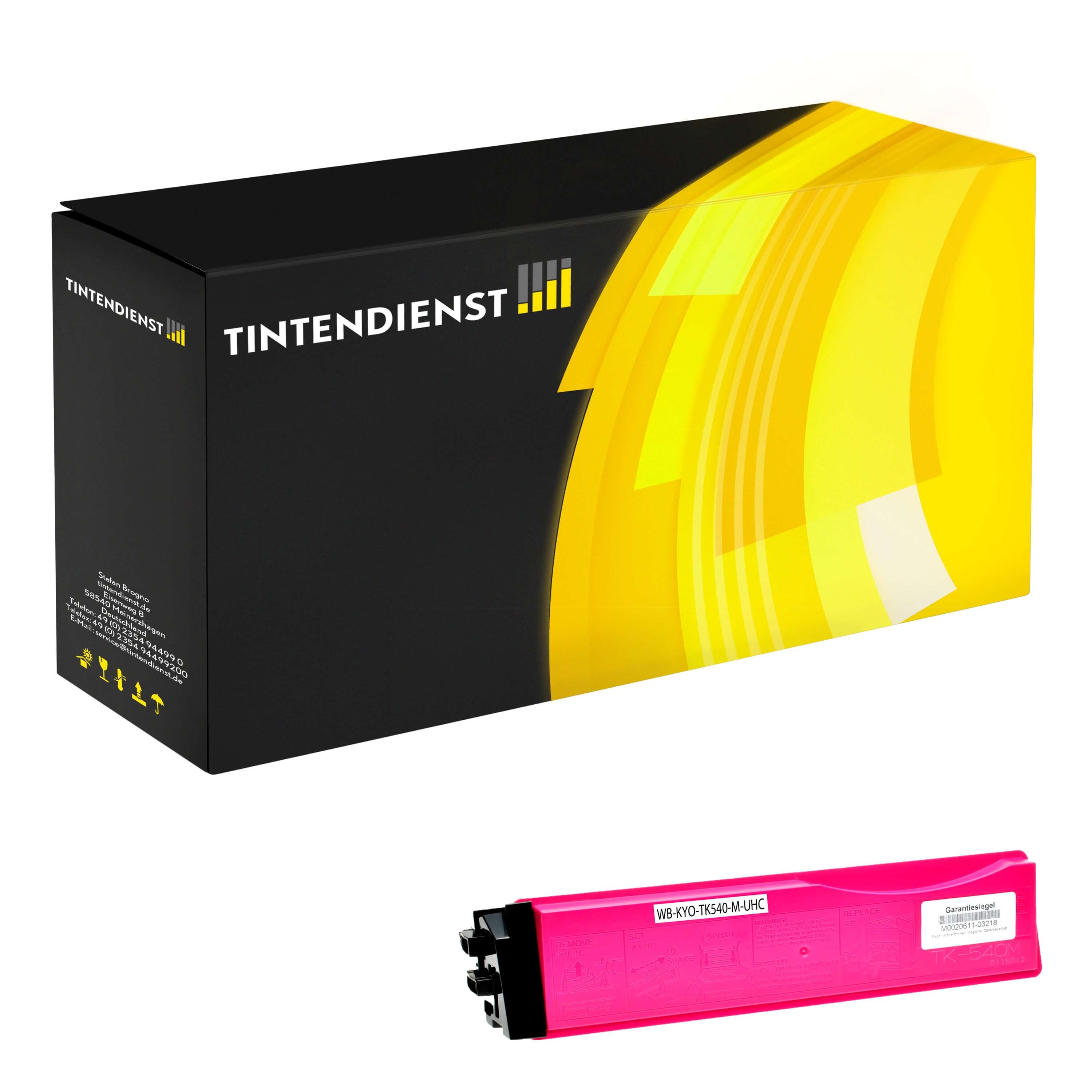 Toner kompatibel zu Kyocera TK-540M XXL, magenta