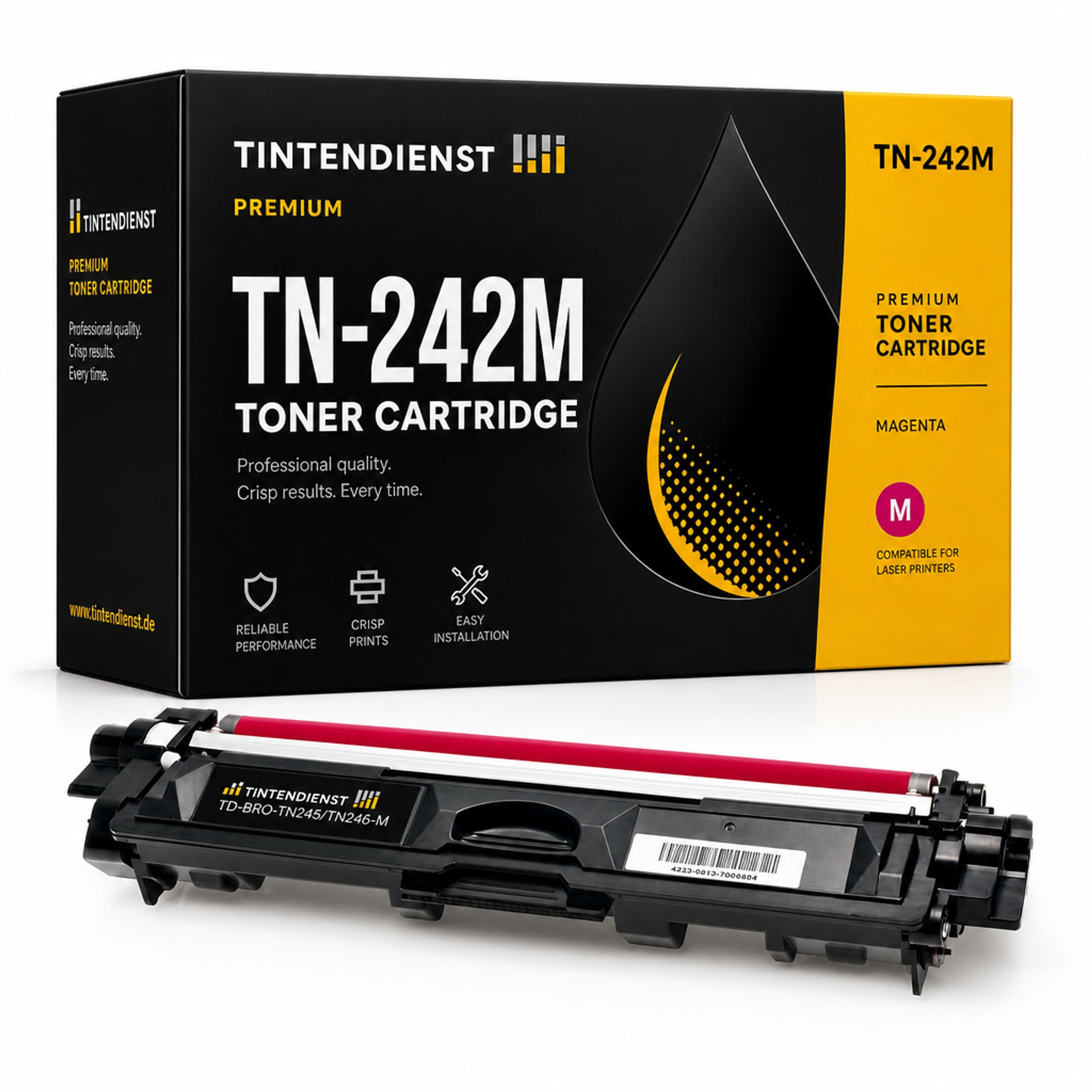 Toner kompatibel zu Brother TN-242M, magenta