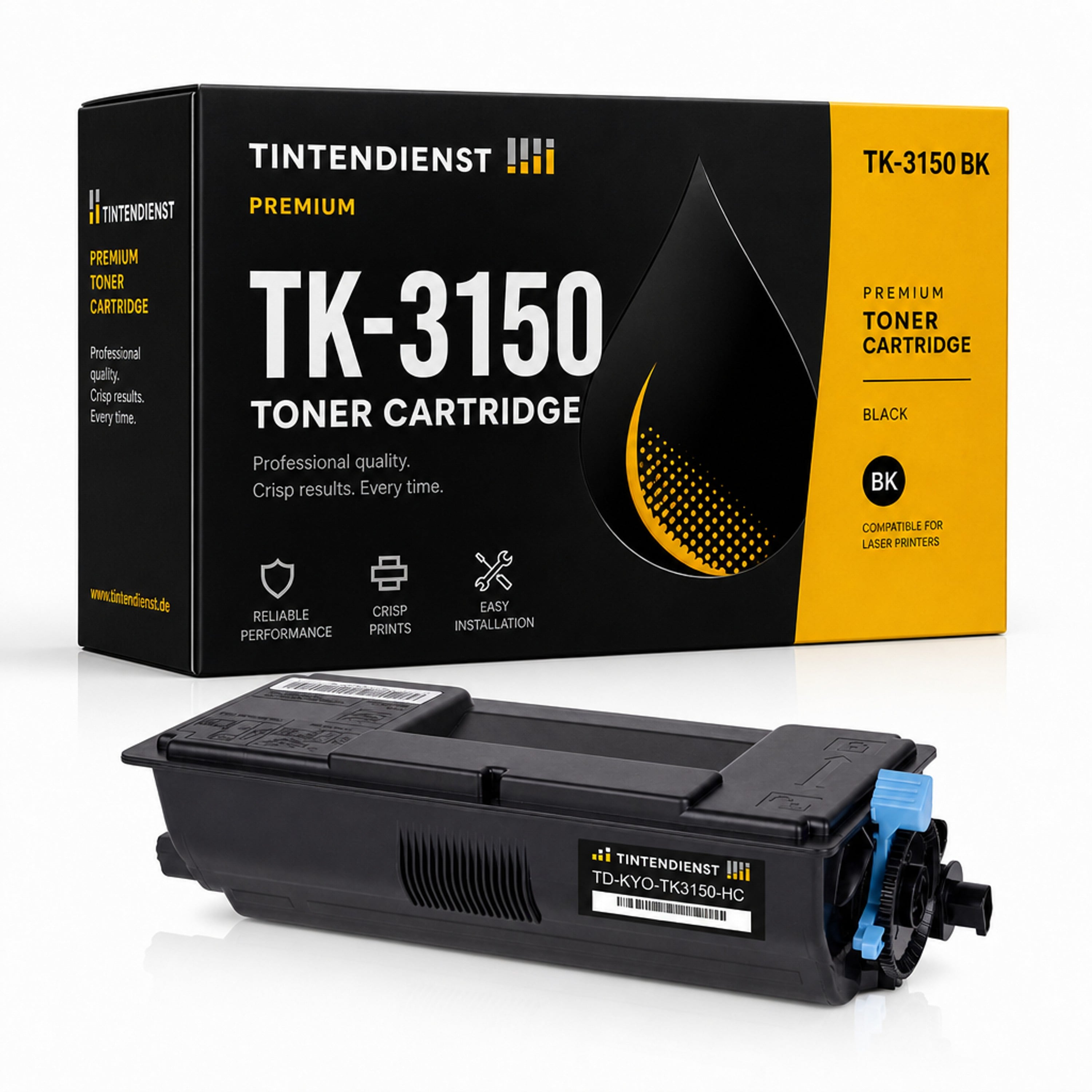 Toner kompatibel zu Kyocera TK-3150, schwarz