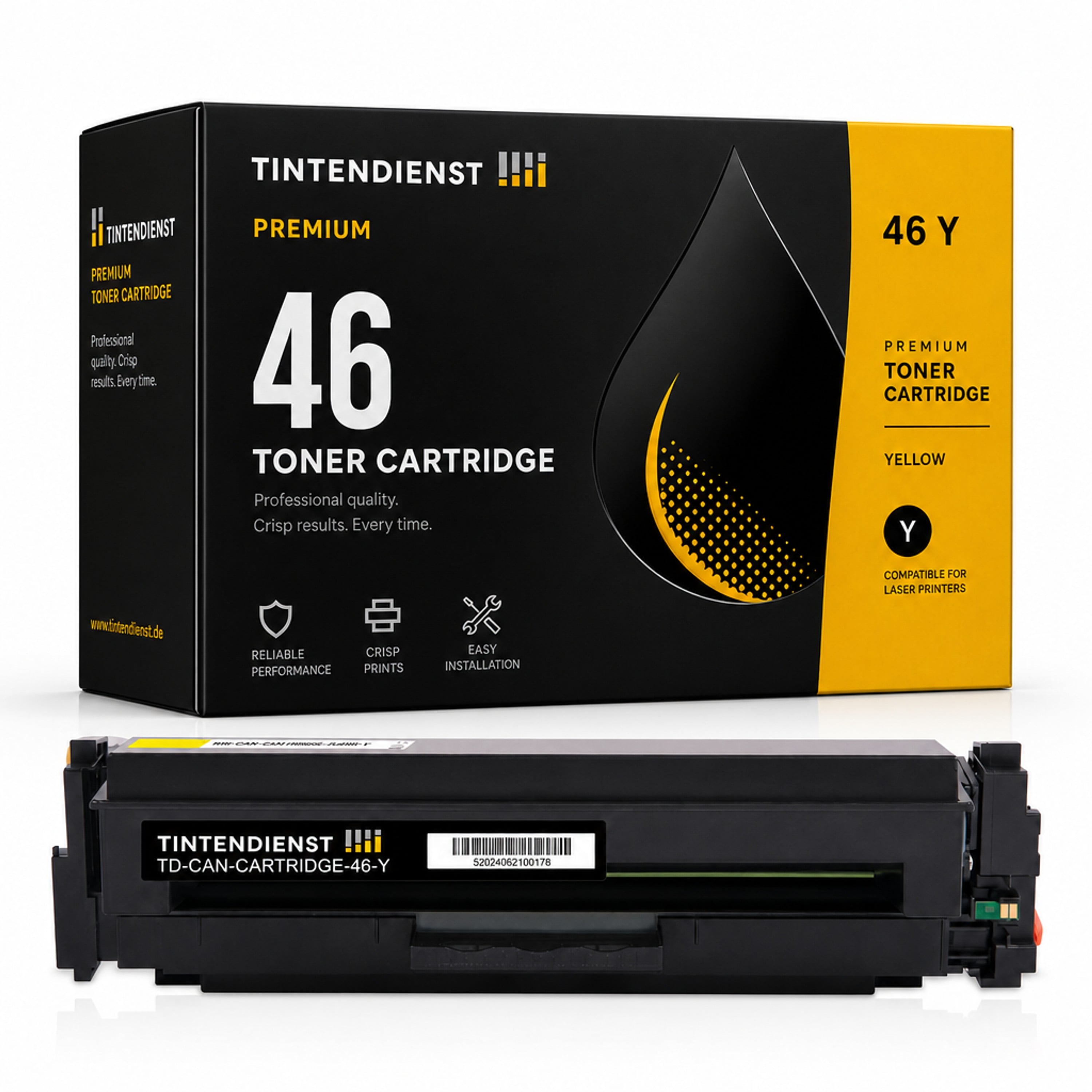 Toner kompatibel zu Canon 46, gelb