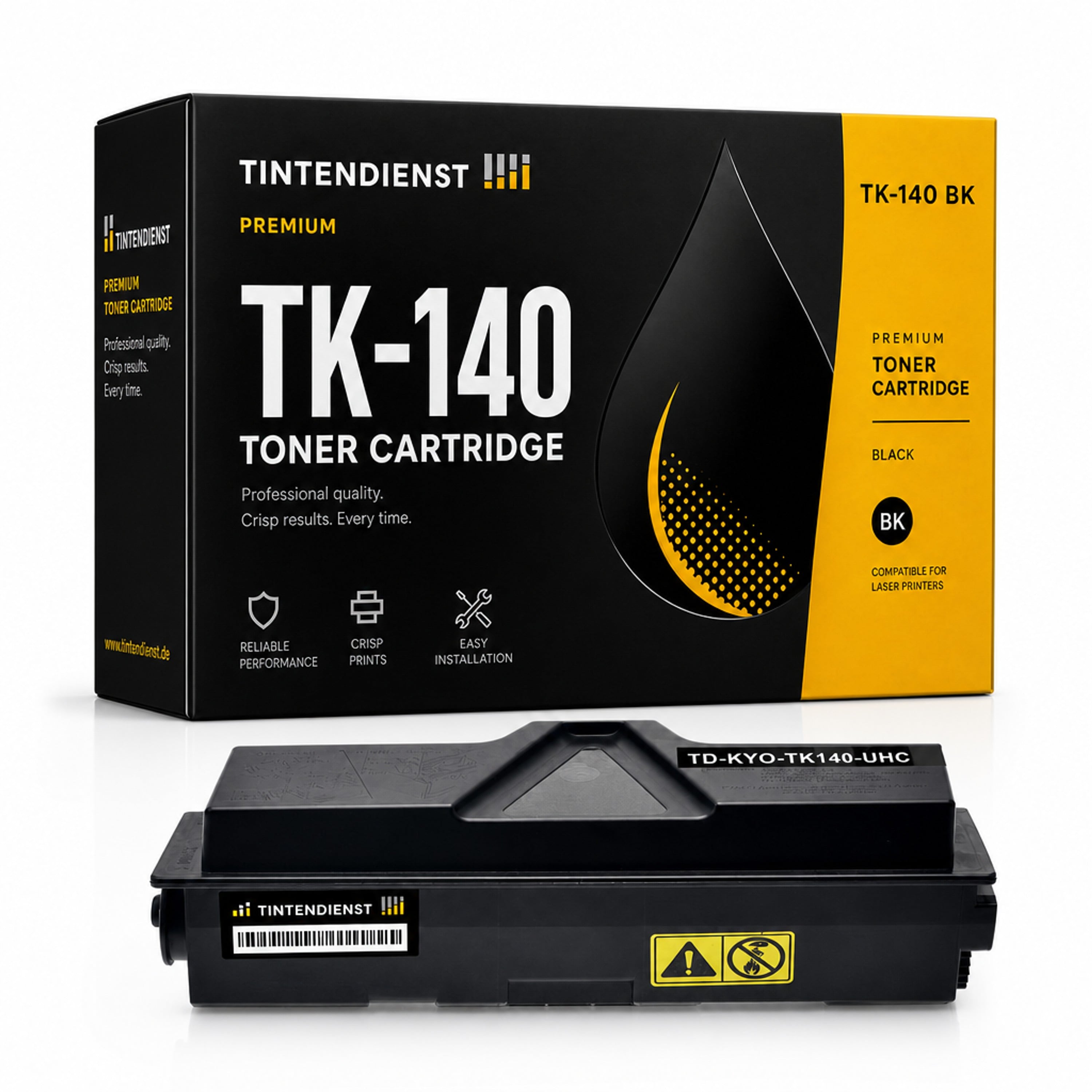 Toner kompatibel zu Kyocera TK-140 XXL, schwarz