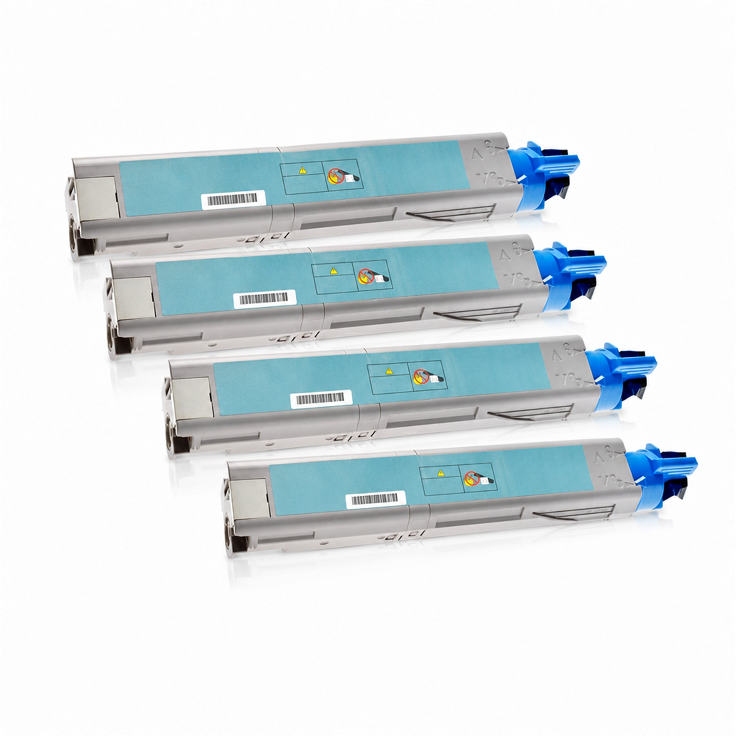 Multipack - Toner ersetzt OKI 43459332, 4 Toner