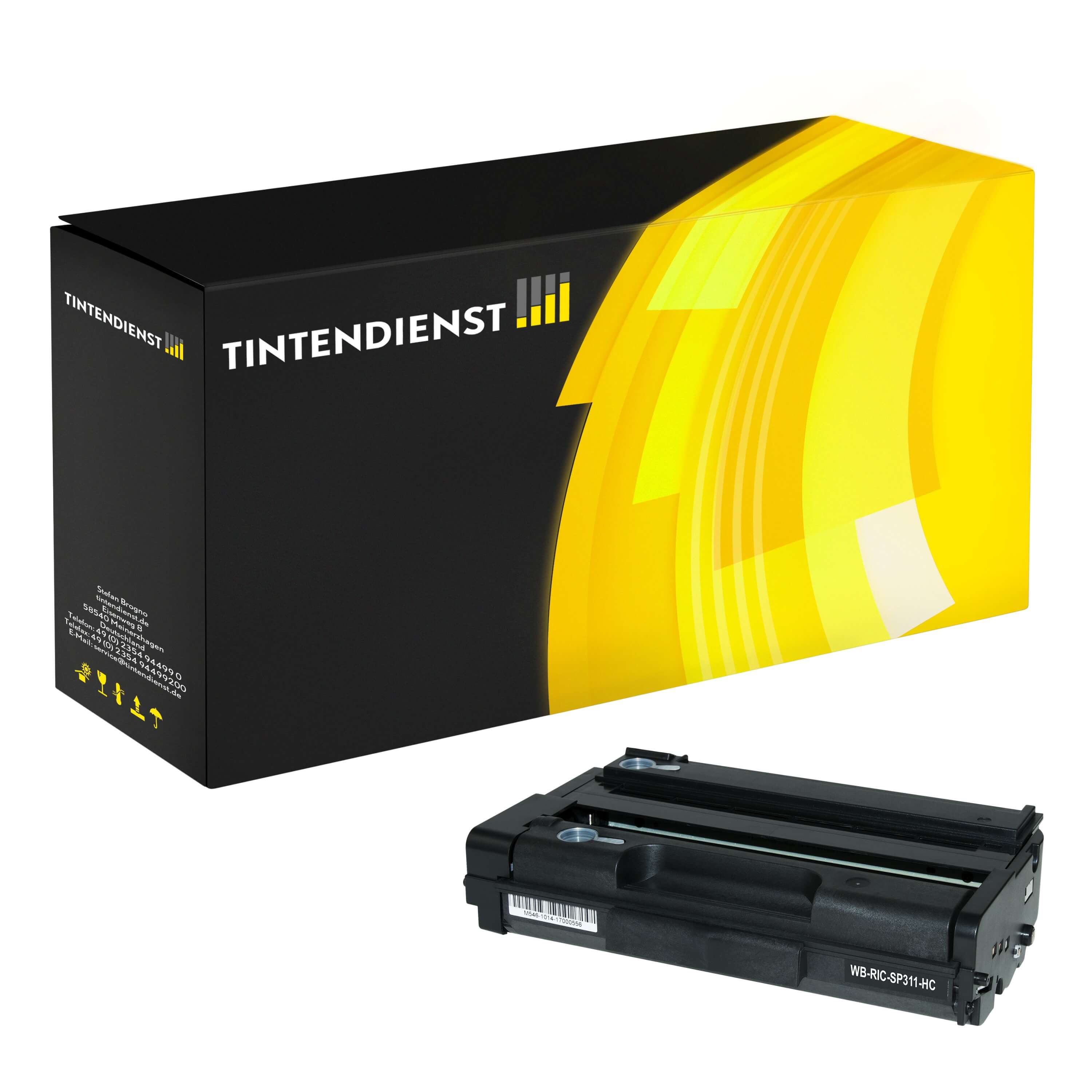 Toner kompatibel zu Ricoh 407249, schwarz
