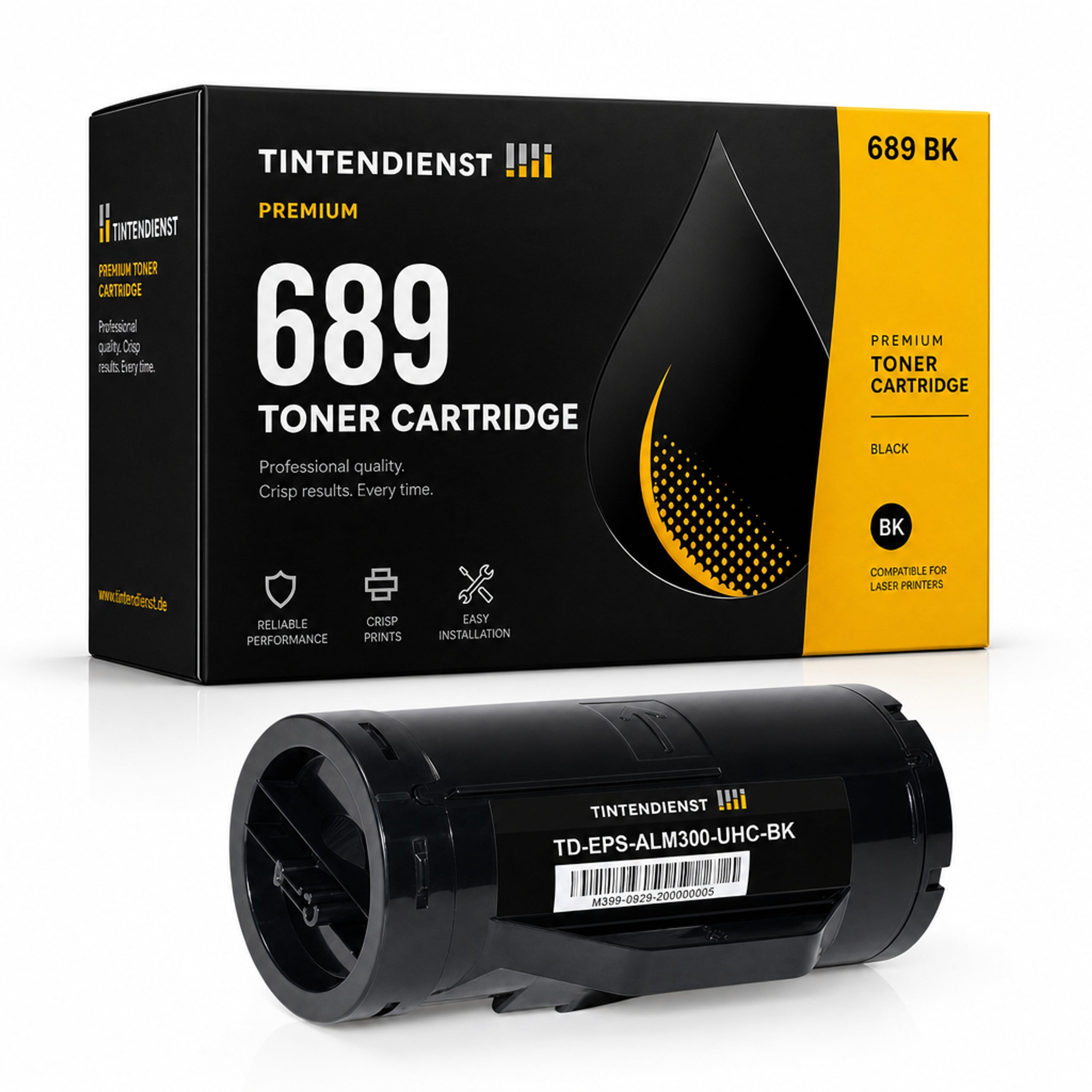 Toner kompatibel zu Epson 689, schwarz