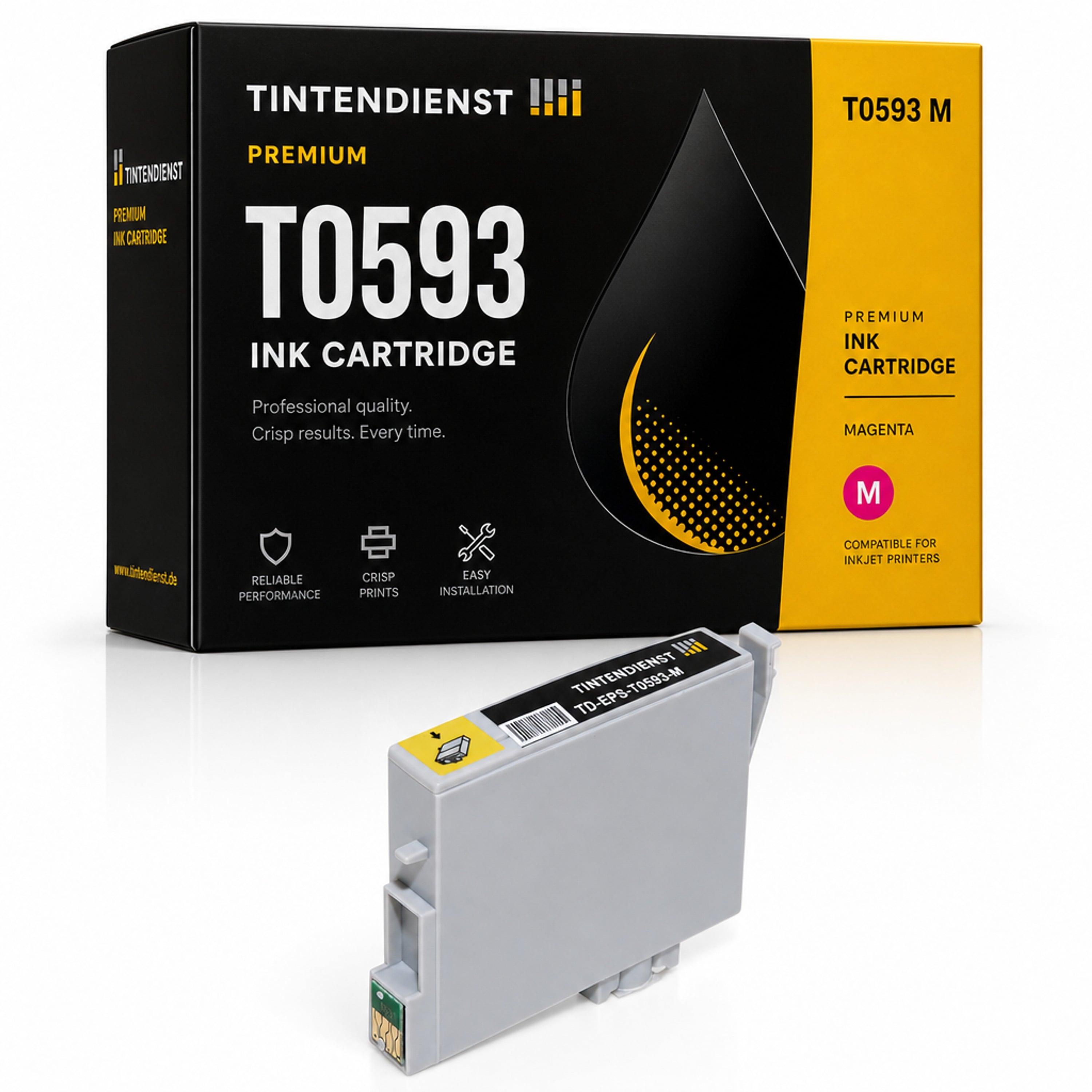 Druckerpatrone kompatibel zu Epson T0593, magenta