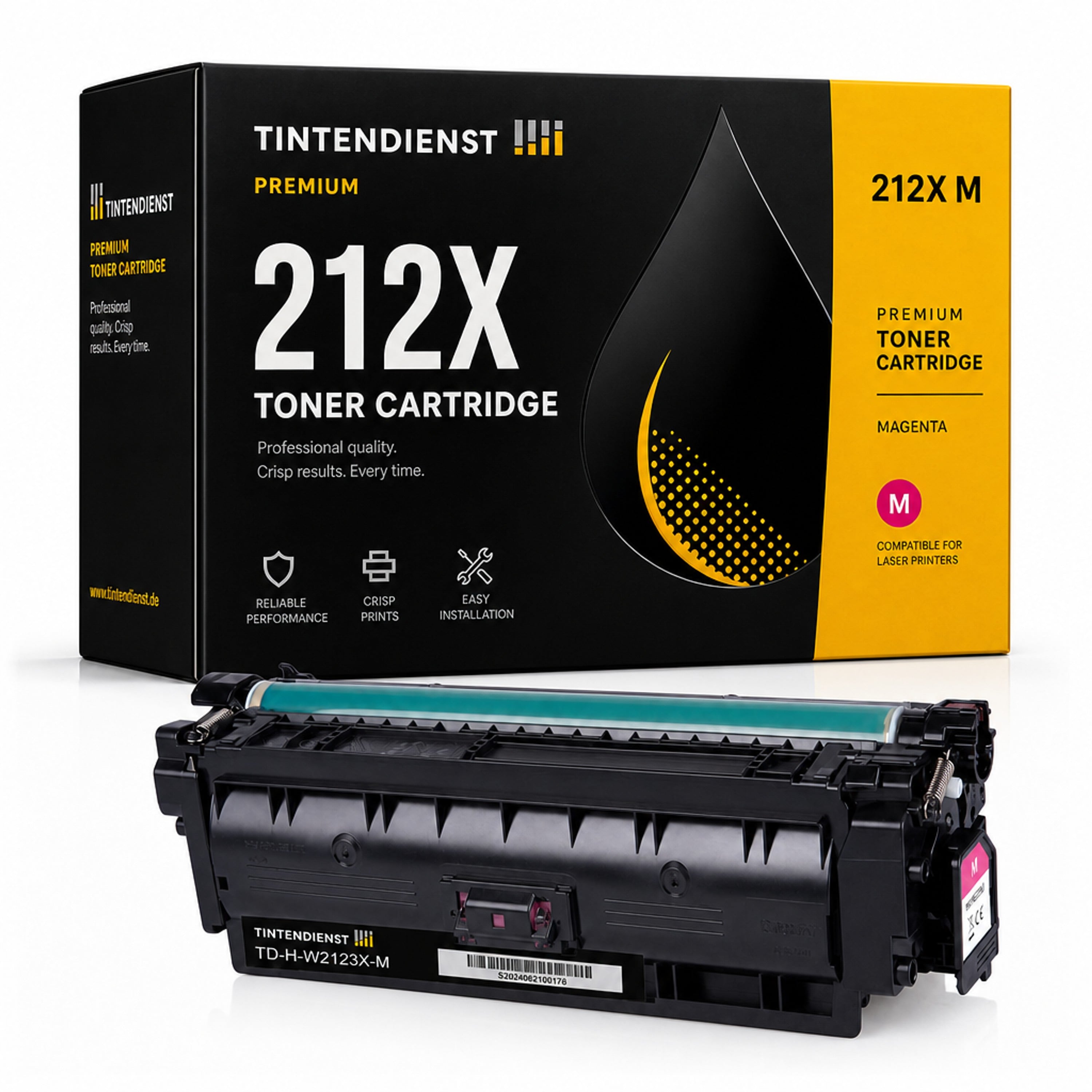 Toner kompatibel zu HP 212X, magenta