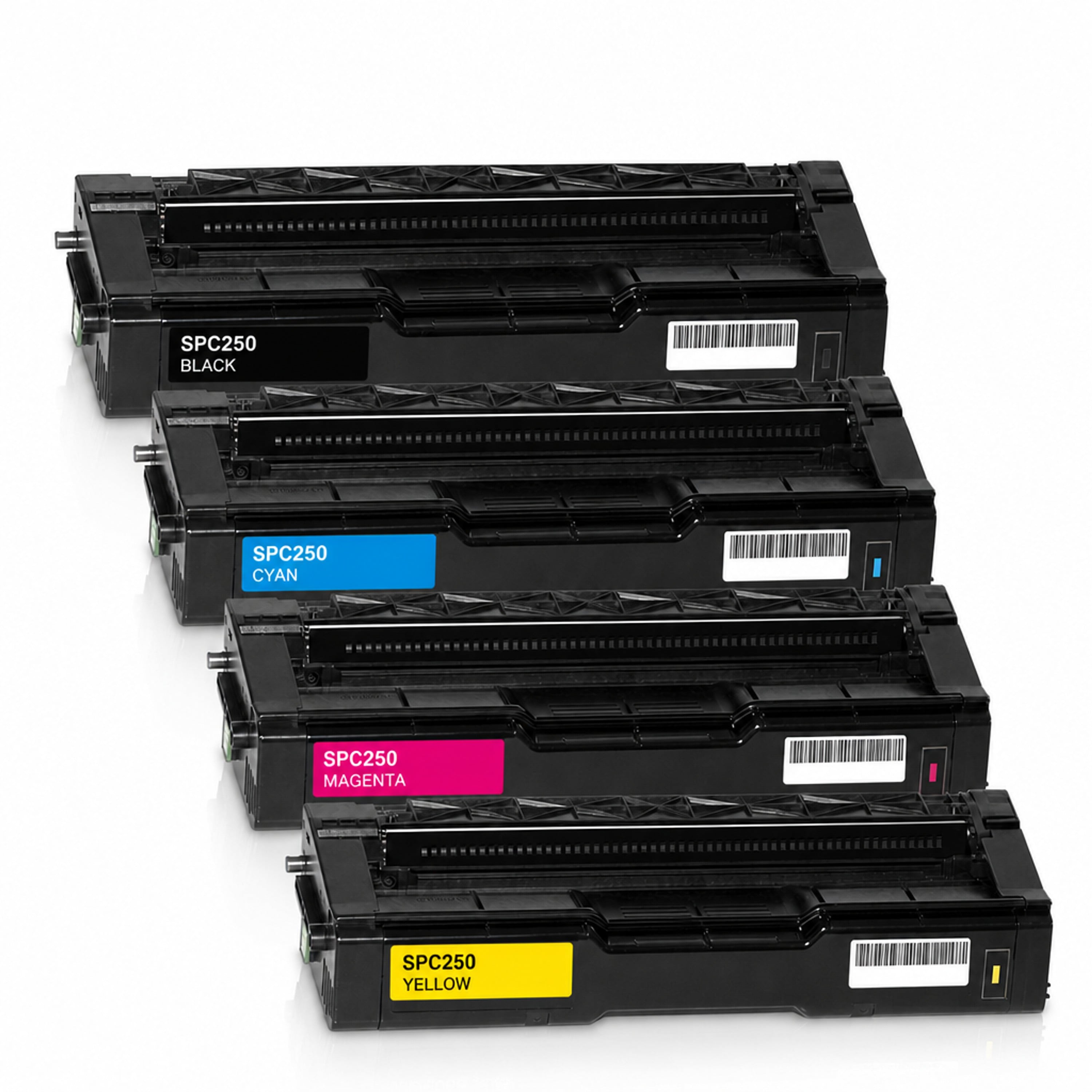 Multipack - Toner ersetzt Ricoh 407543, 4 Toner