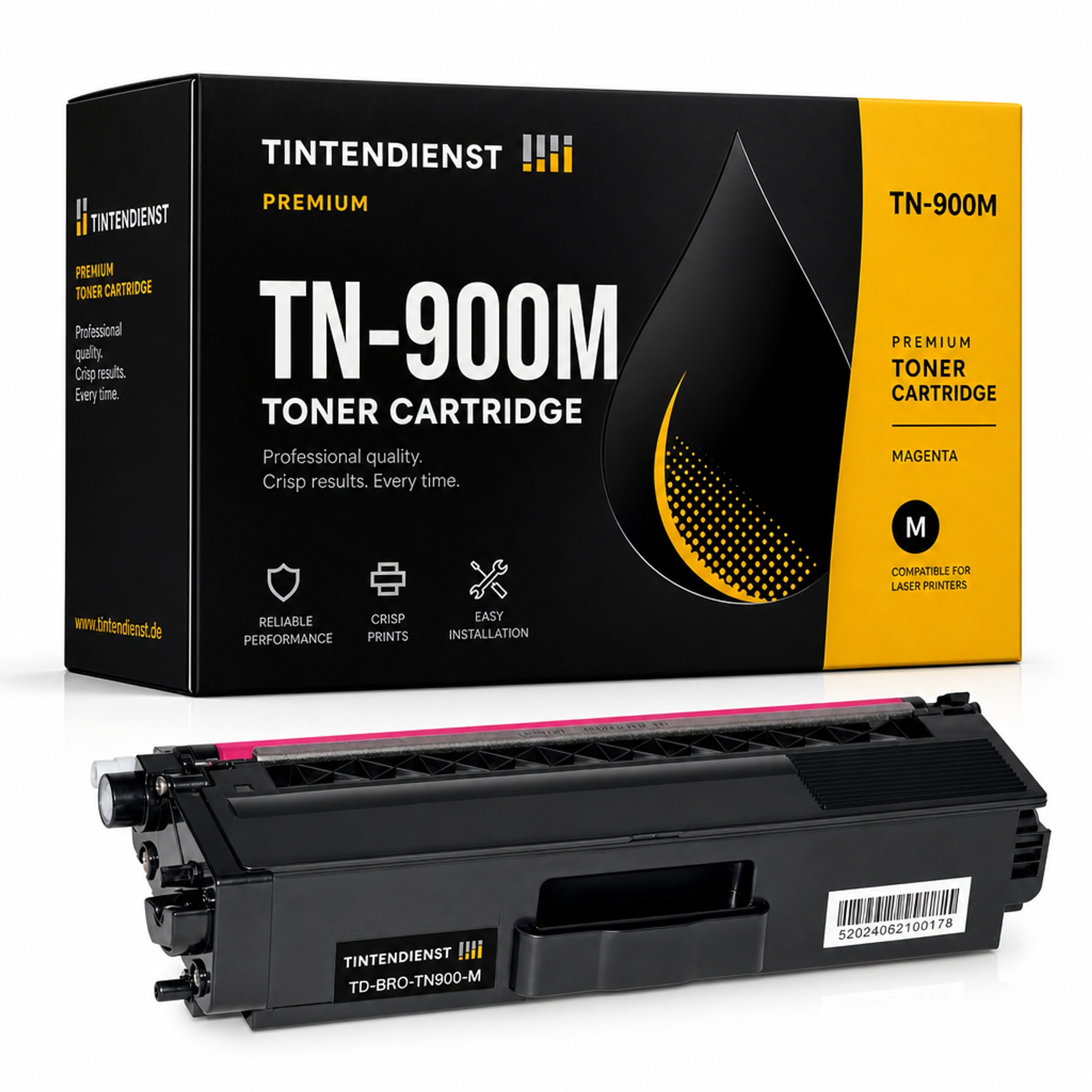 Toner kompatibel zu Brother TN-900M, magenta