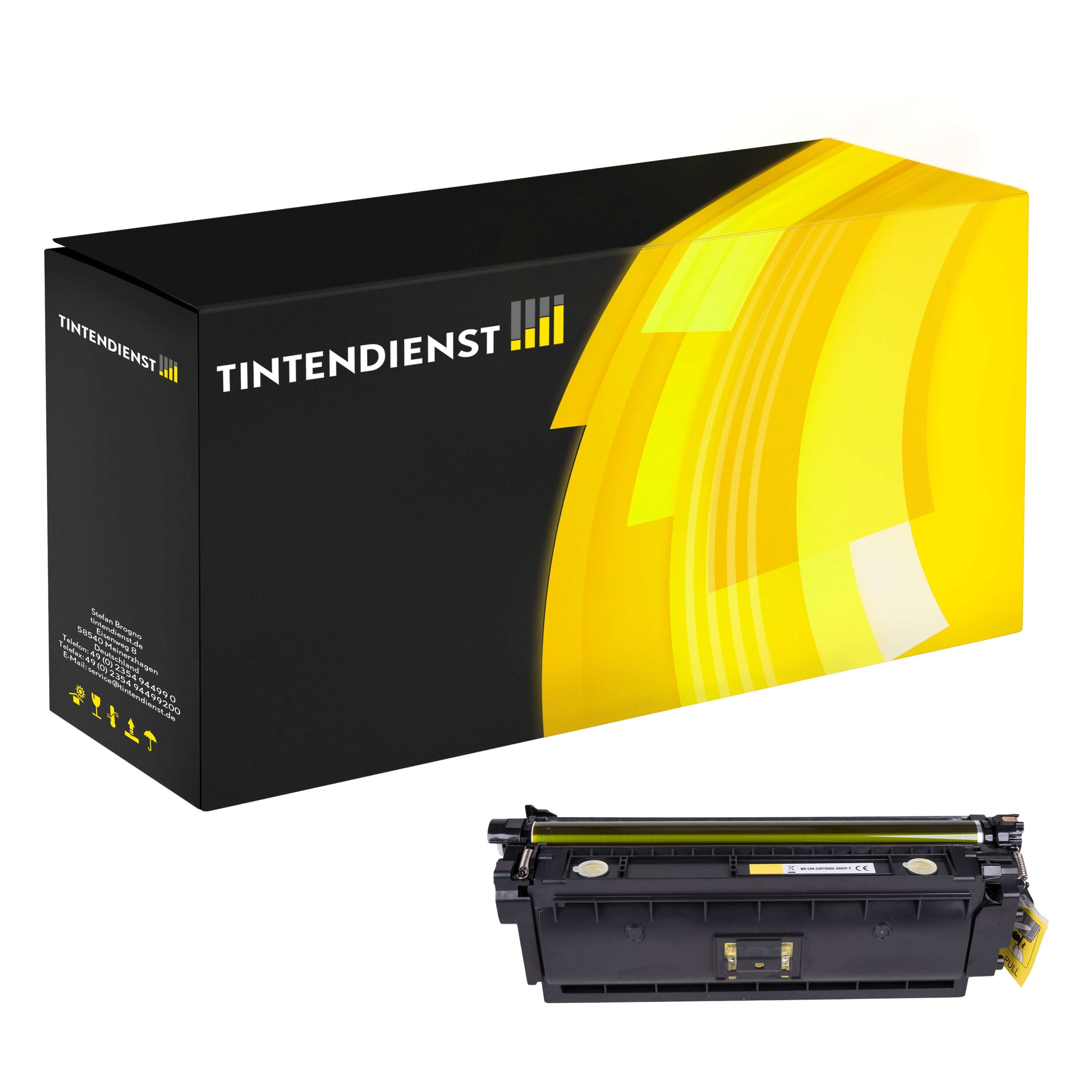 Toner kompatibel zu Canon 040HY, gelb