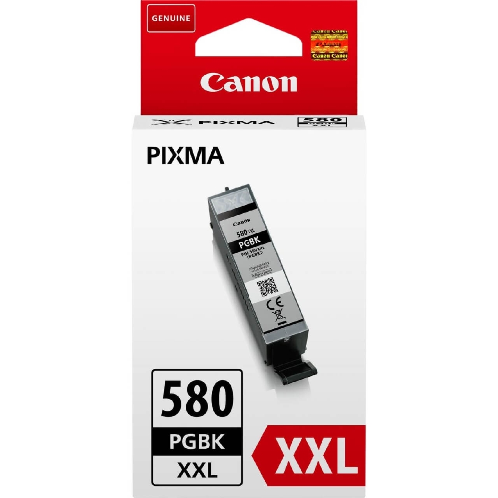 Original Canon Tintenpatrone 1970C001 / PGI-580PGBKXXL Schwarz [XXL Füllmenge]