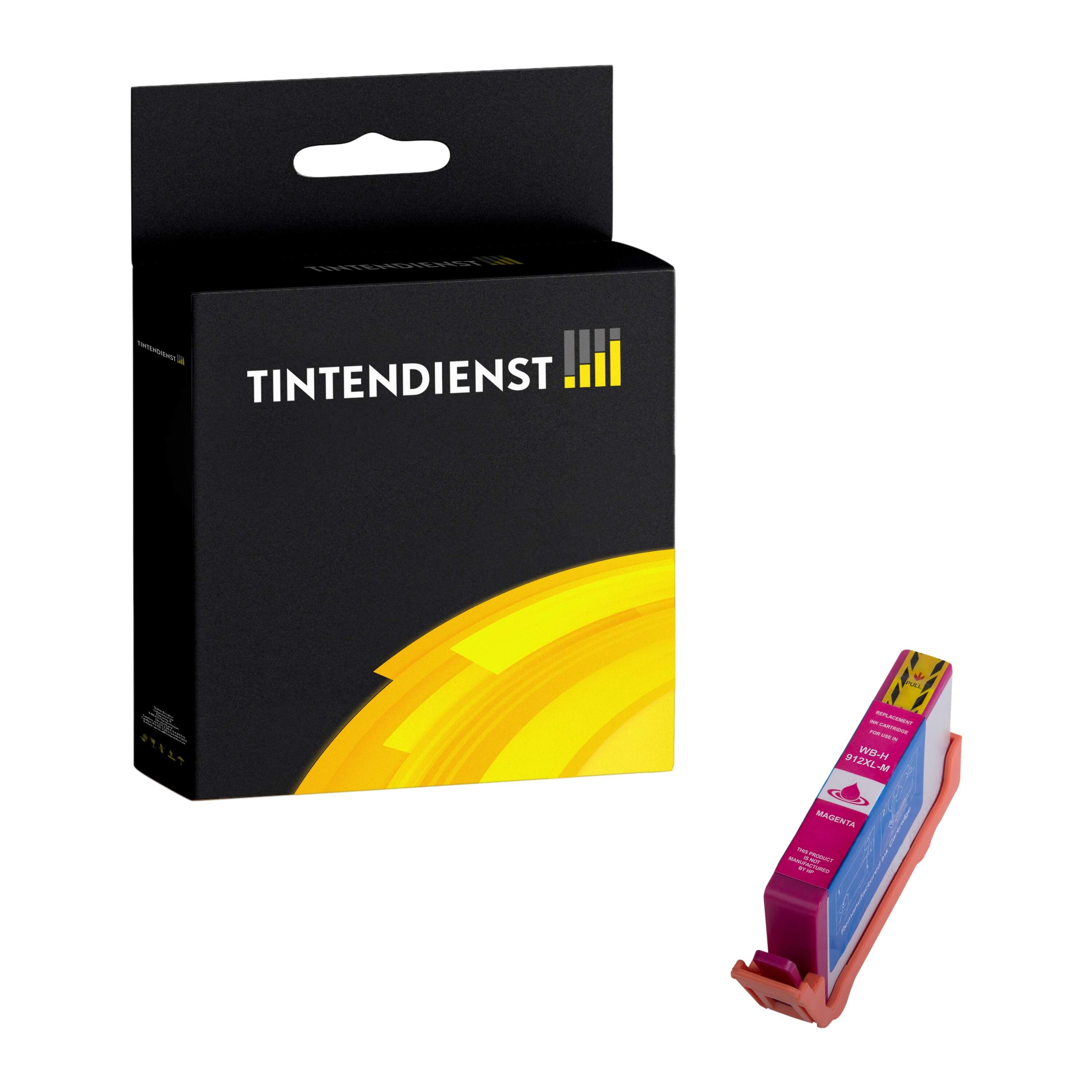 Tintendienst kompatibel für HP Tintenpatrone 3YL82AE / 912XL Magenta [XL Füllmenge]