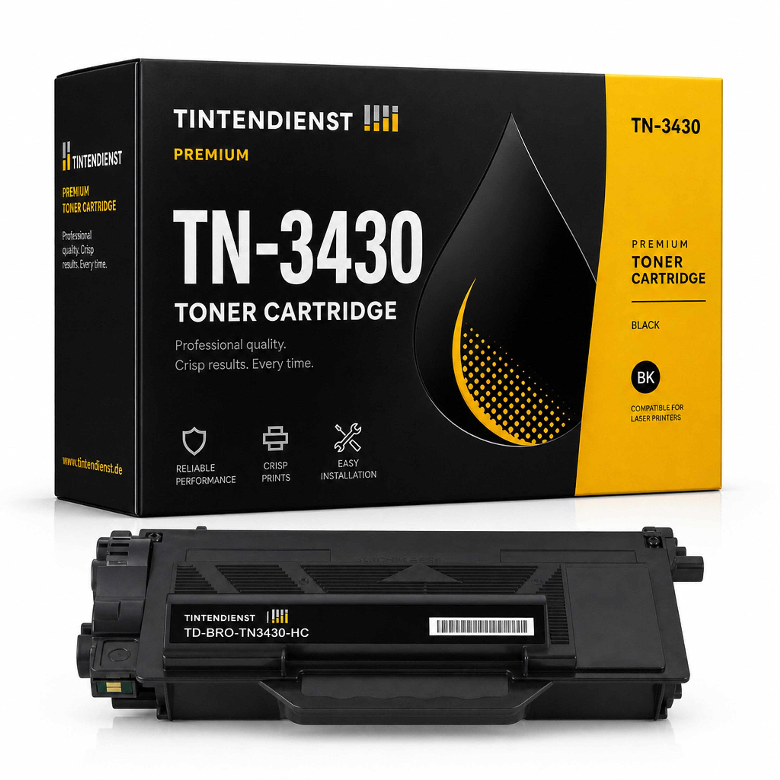 Toner kompatibel zu Brother TN-3430, schwarz