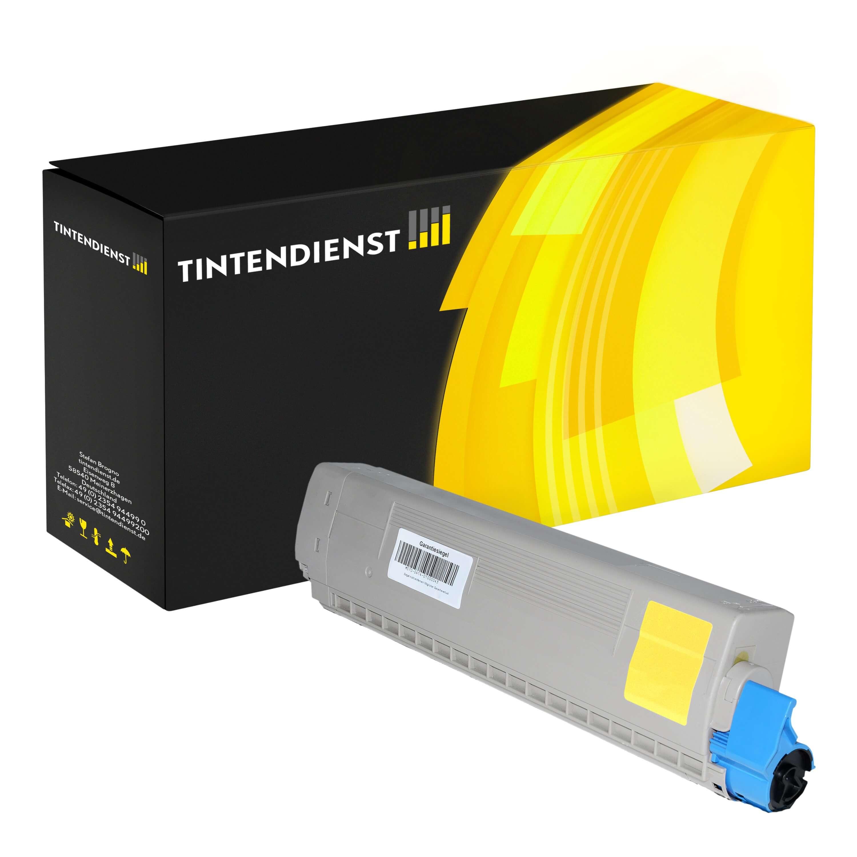 Toner kompatibel zu OKI 44844613, gelb