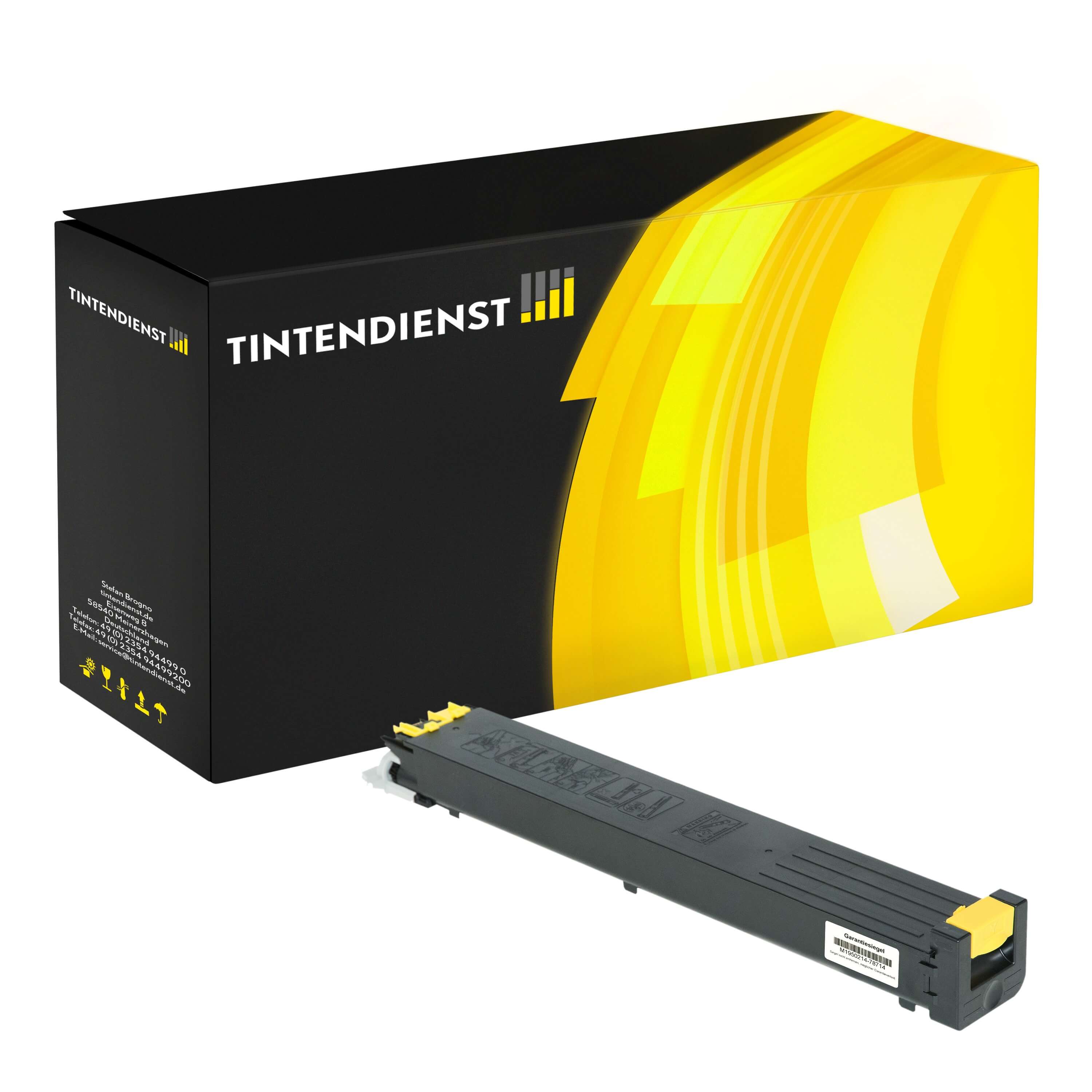 Toner kompatibel zu Sharp MX-31GTYA, gelb