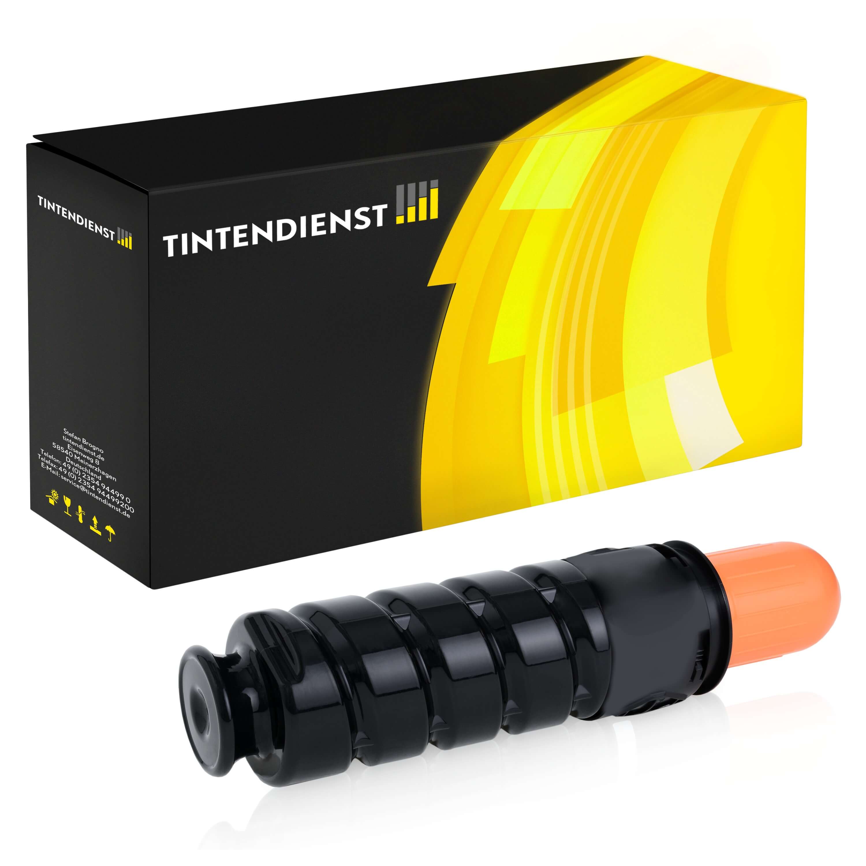 Toner kompatibel zu Canon C-EXV43, schwarz