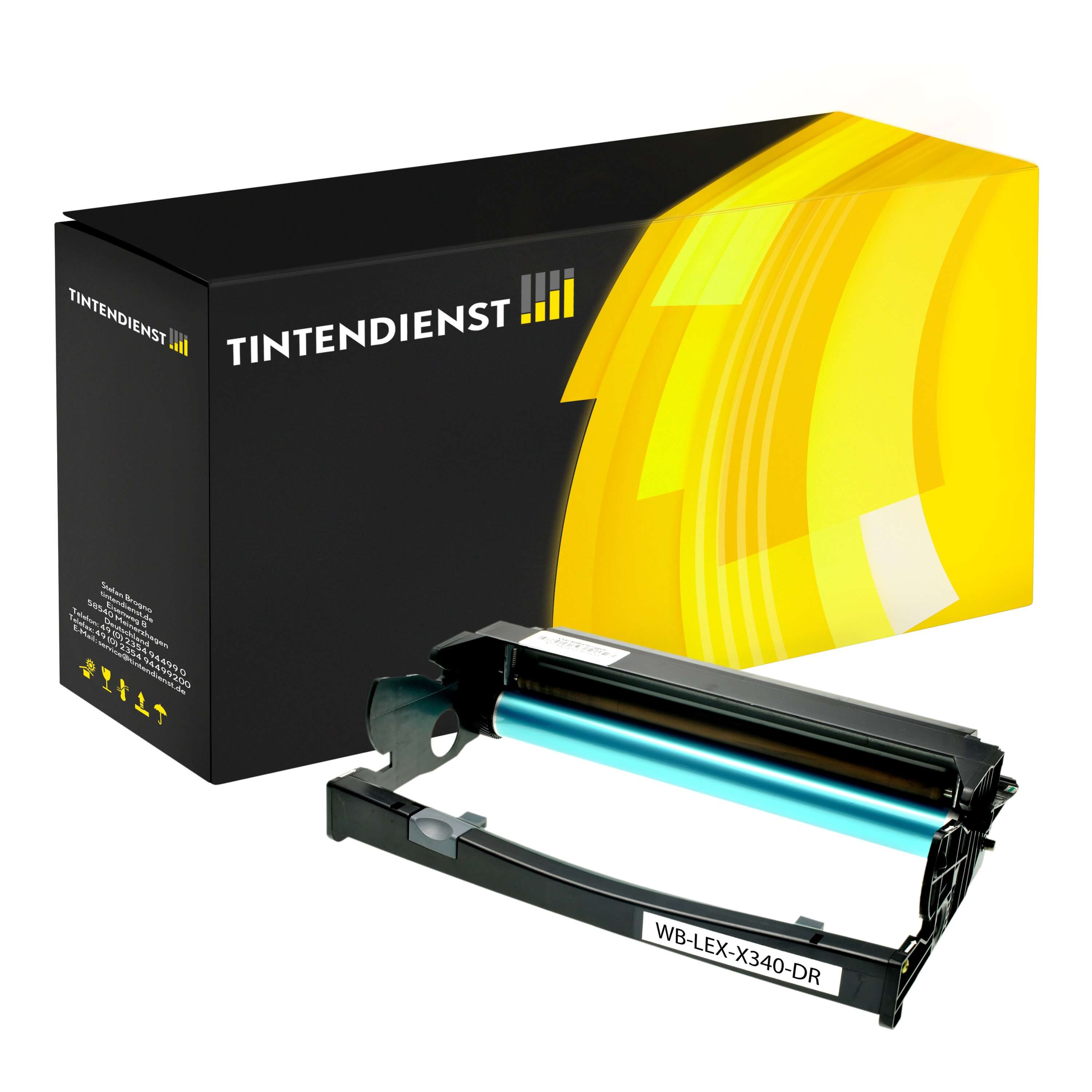 Lexmark X340H22G Trommel schwarz – Tintendienst kompatibel