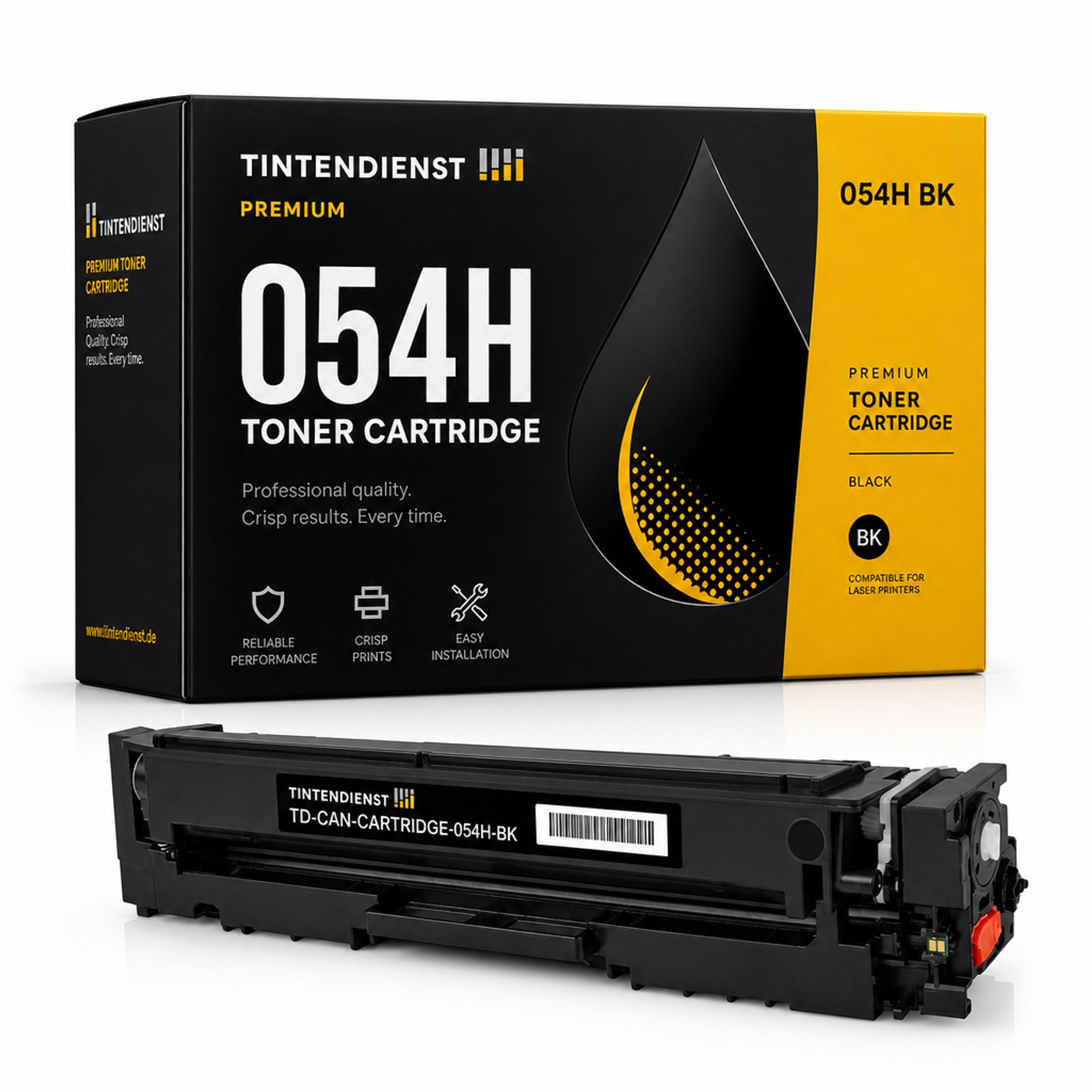 Toner kompatibel zu Canon 054H, schwarz