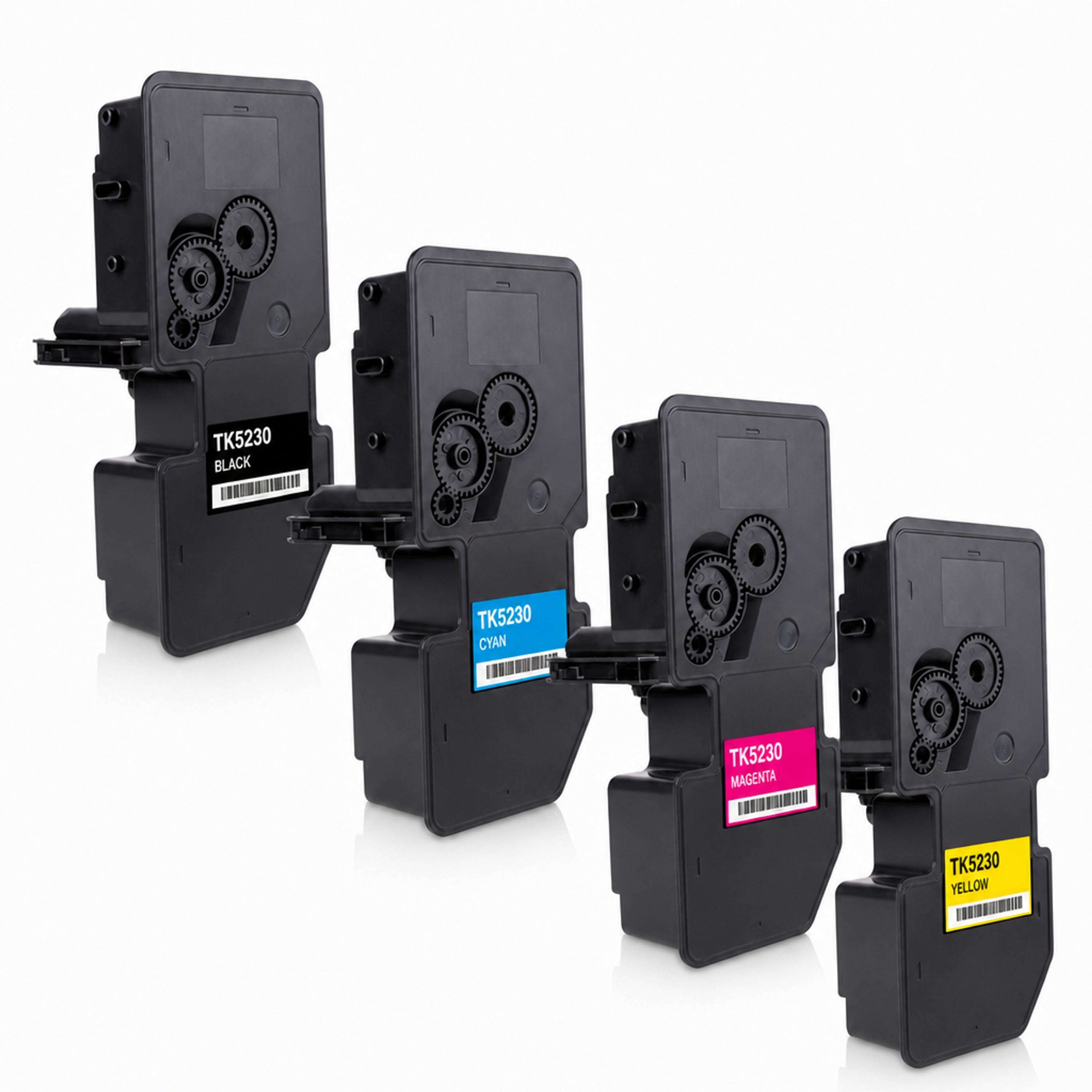 Multipack - Toner ersetzt Kyocera 1T02R90NL0, 4 Toner