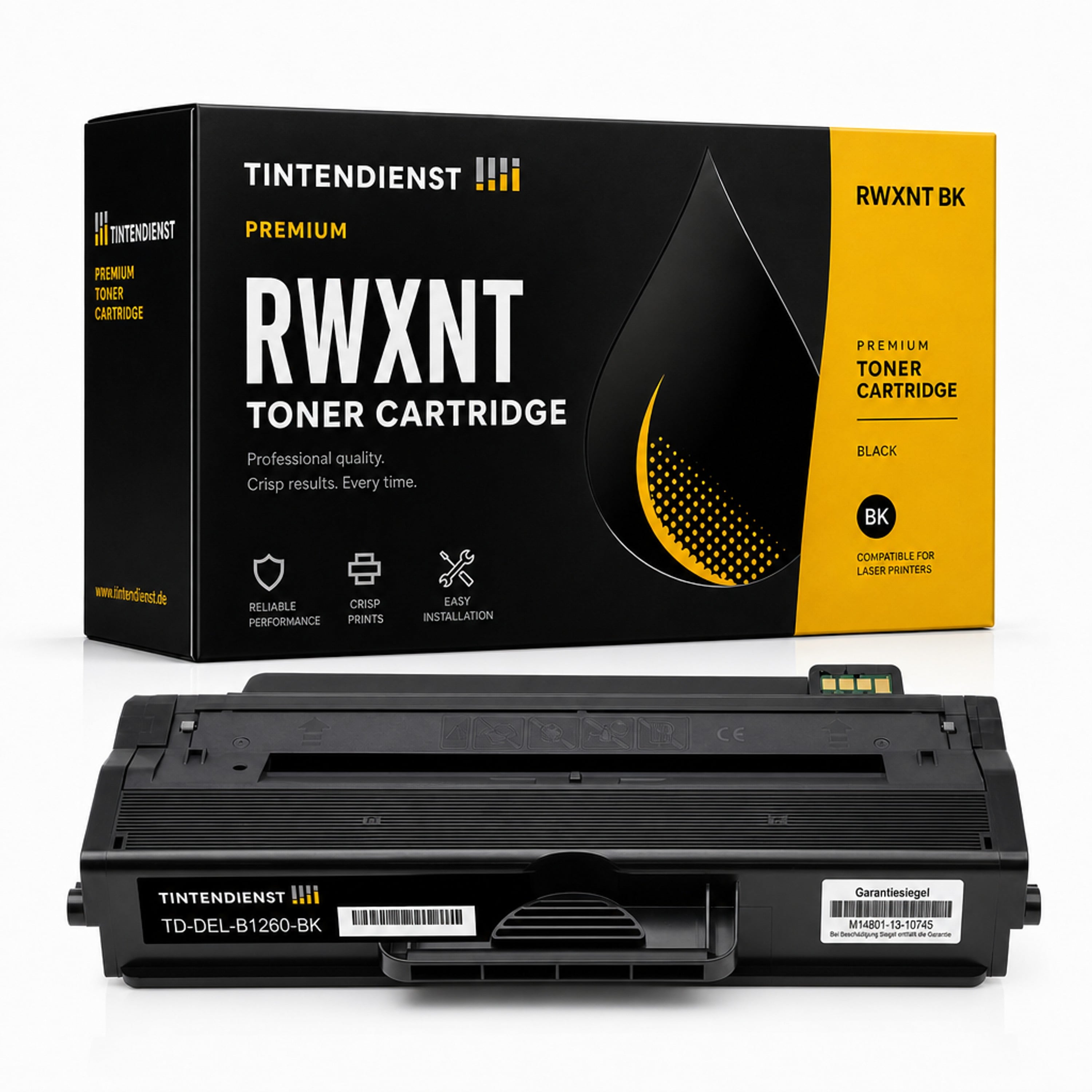 Toner kompatibel zu Dell RWXNT, schwarz