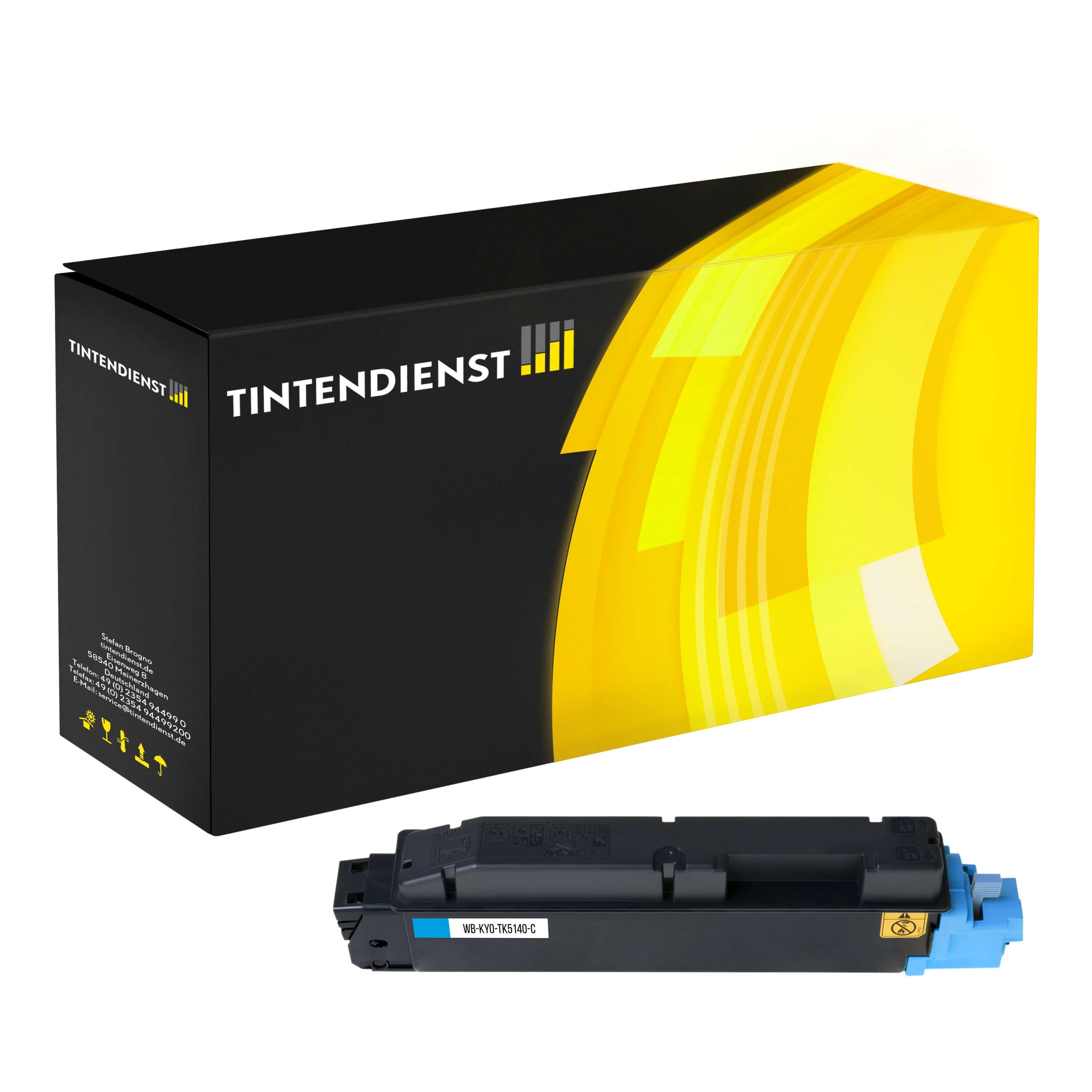 Kyocera 1T02NRCNL0 Toner cyan – Tintendienst kompatibel