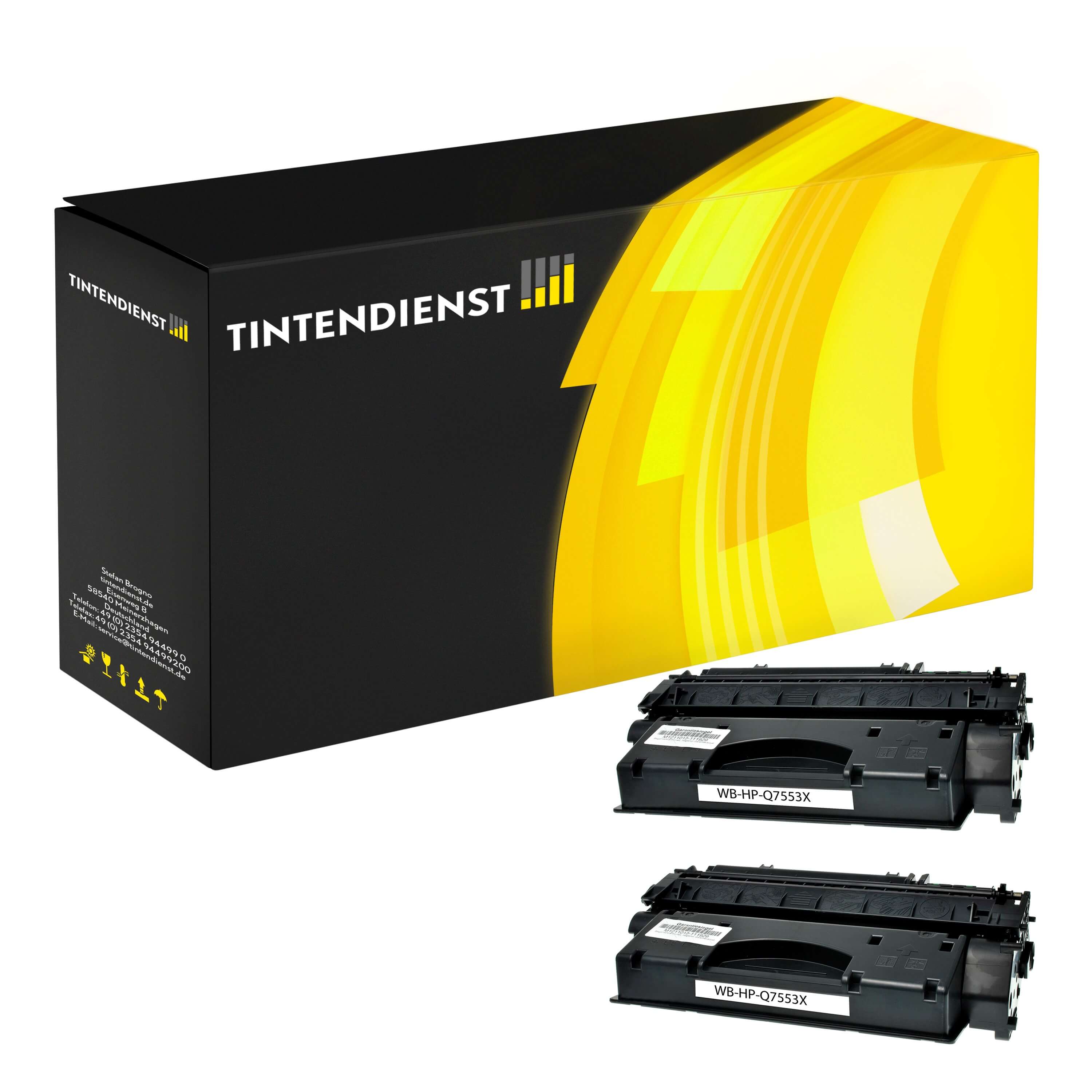 Set kompatibel zu HP 53XD, 2 Toner