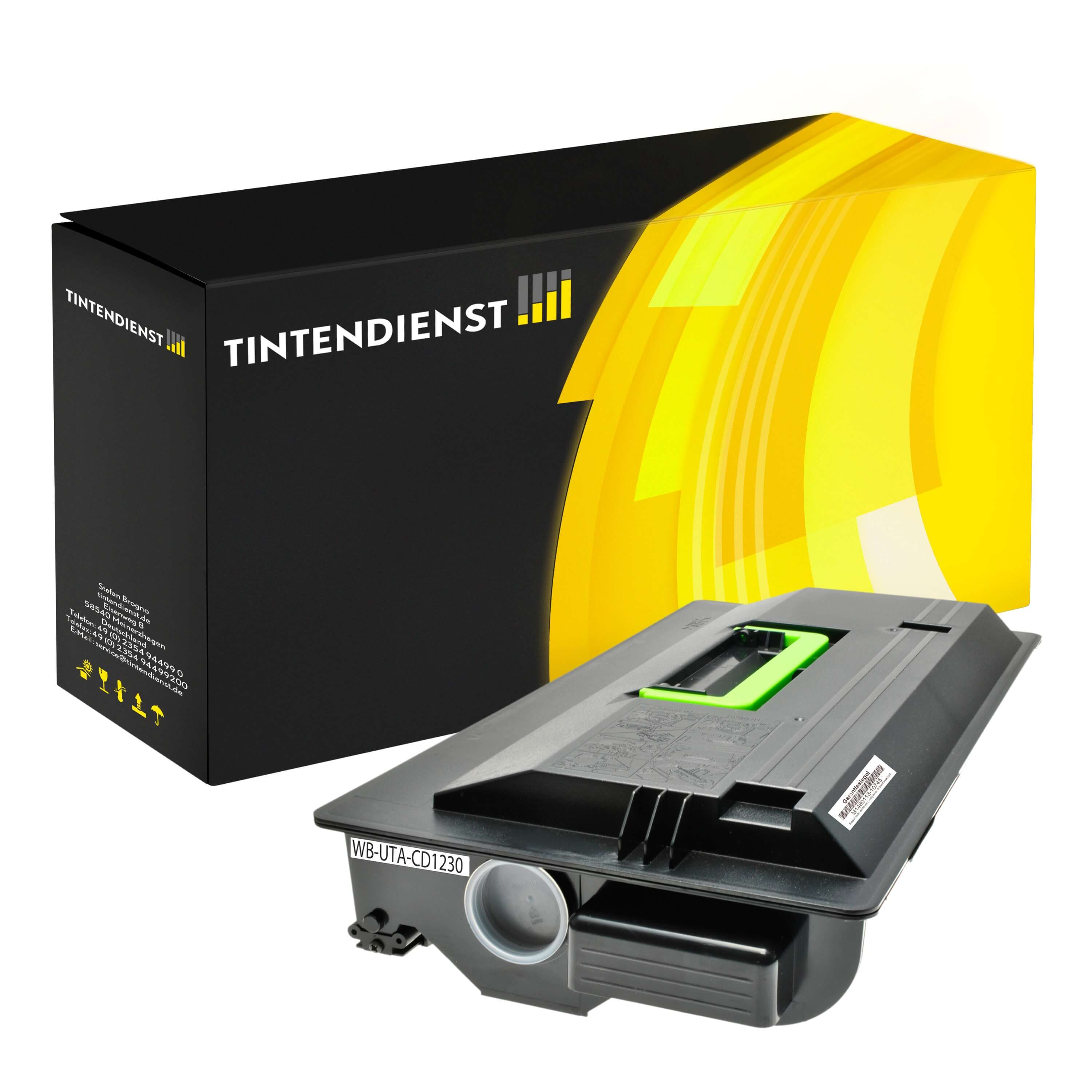 Toner kompatibel zu Utax 613010010, schwarz