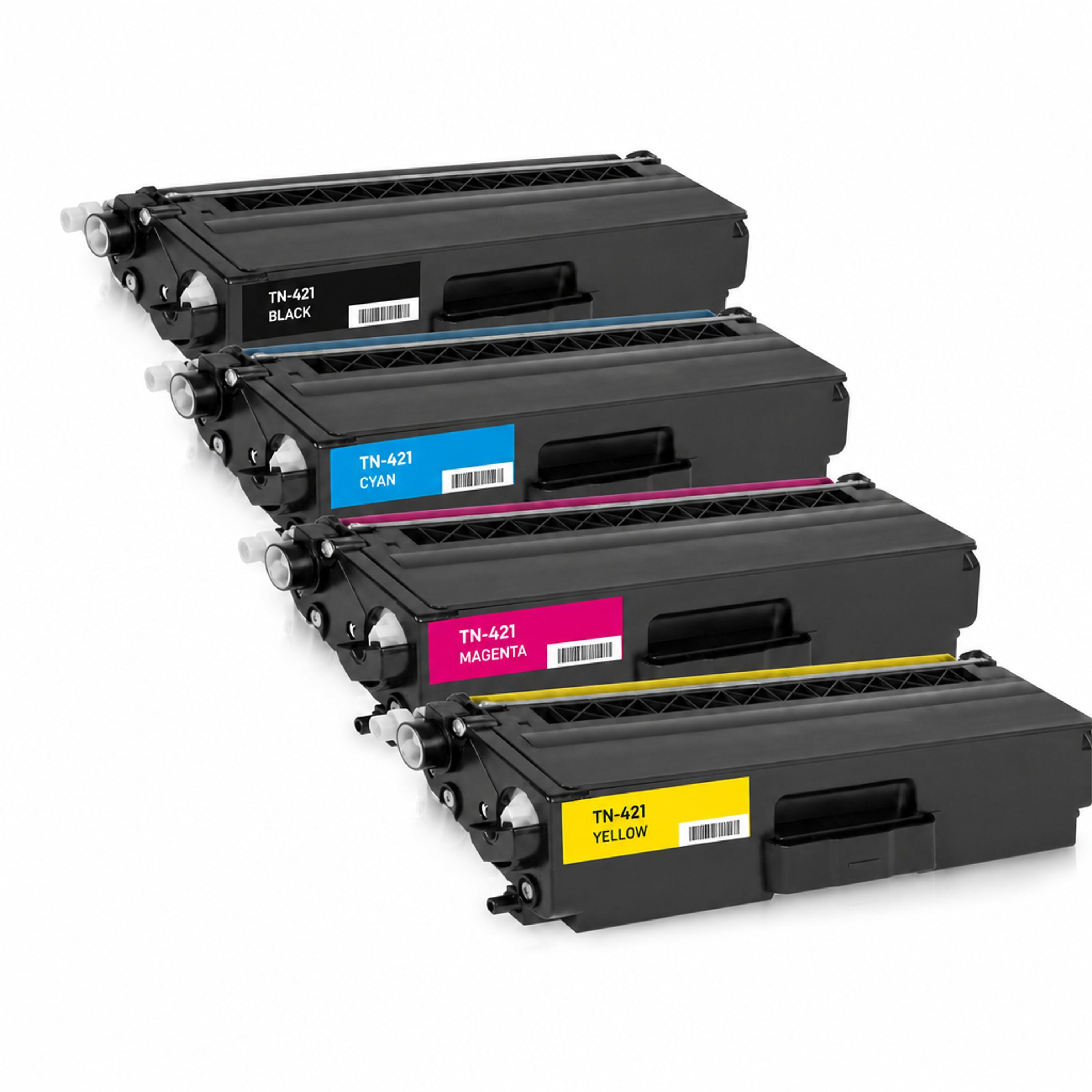 Multipack - Toner ersetzt Brother TN-421, 4 Toner