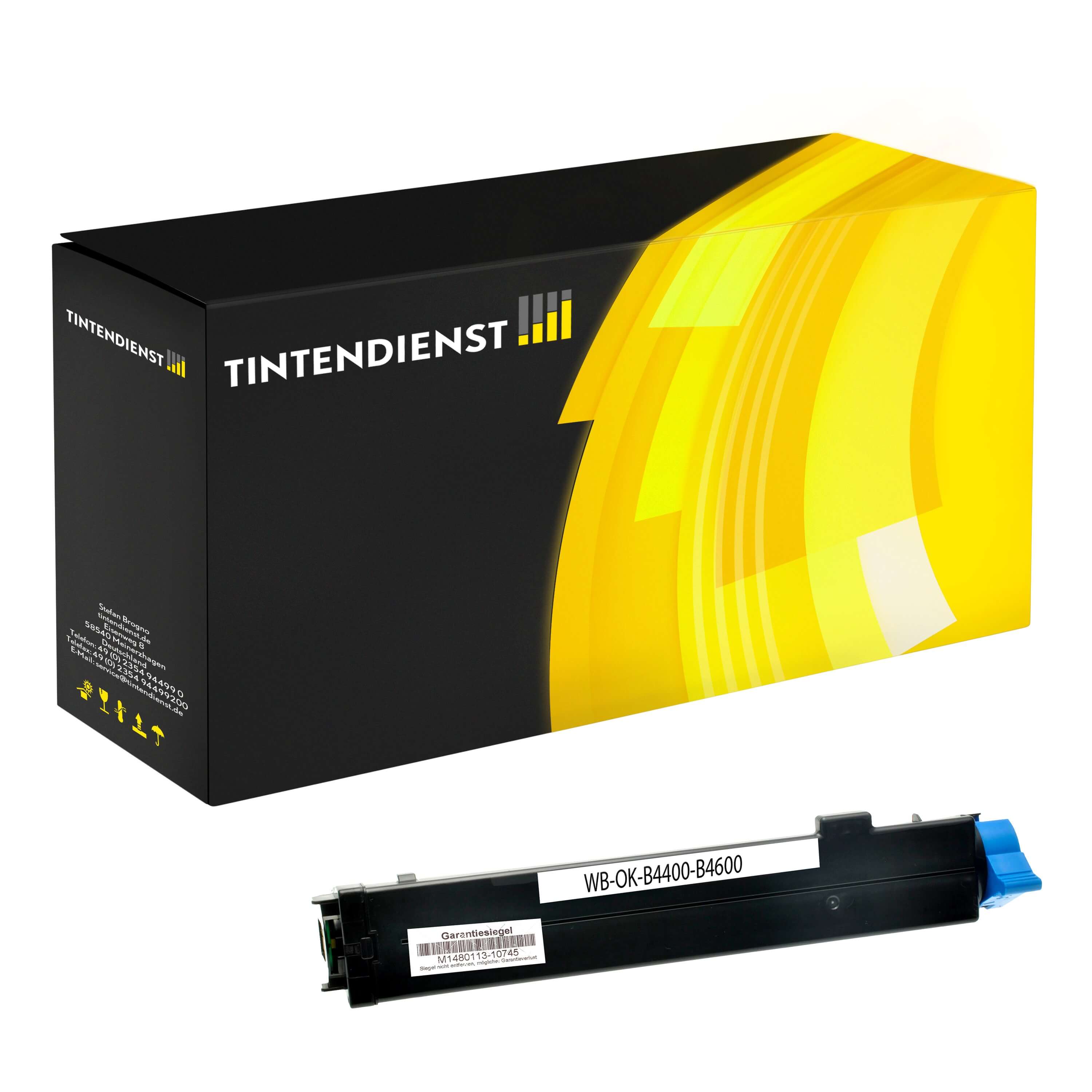 OKI 43502302 Toner schwarz – Tintendienst kompatibel