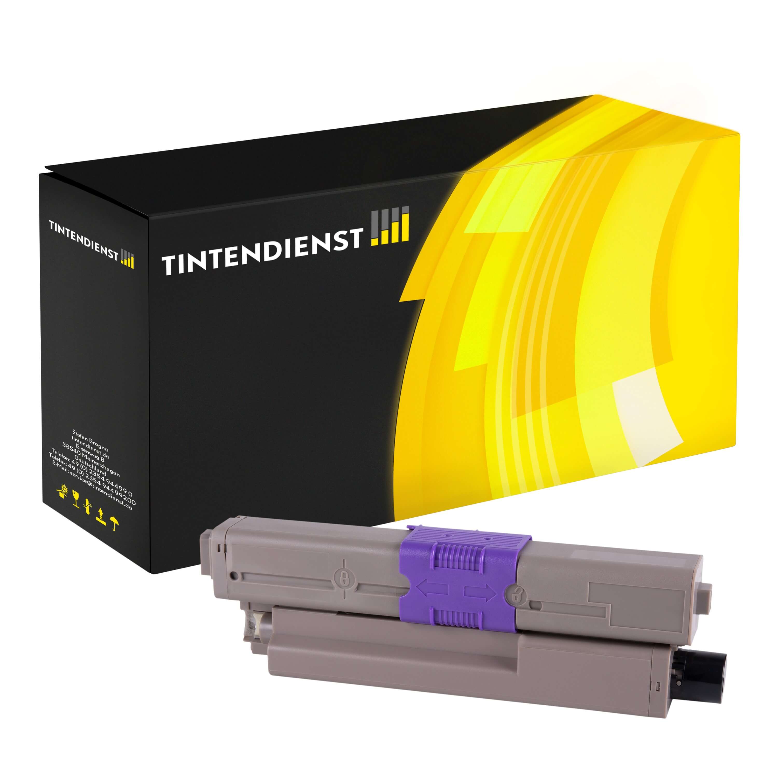 Toner kompatibel zu OKI 44973508, schwarz