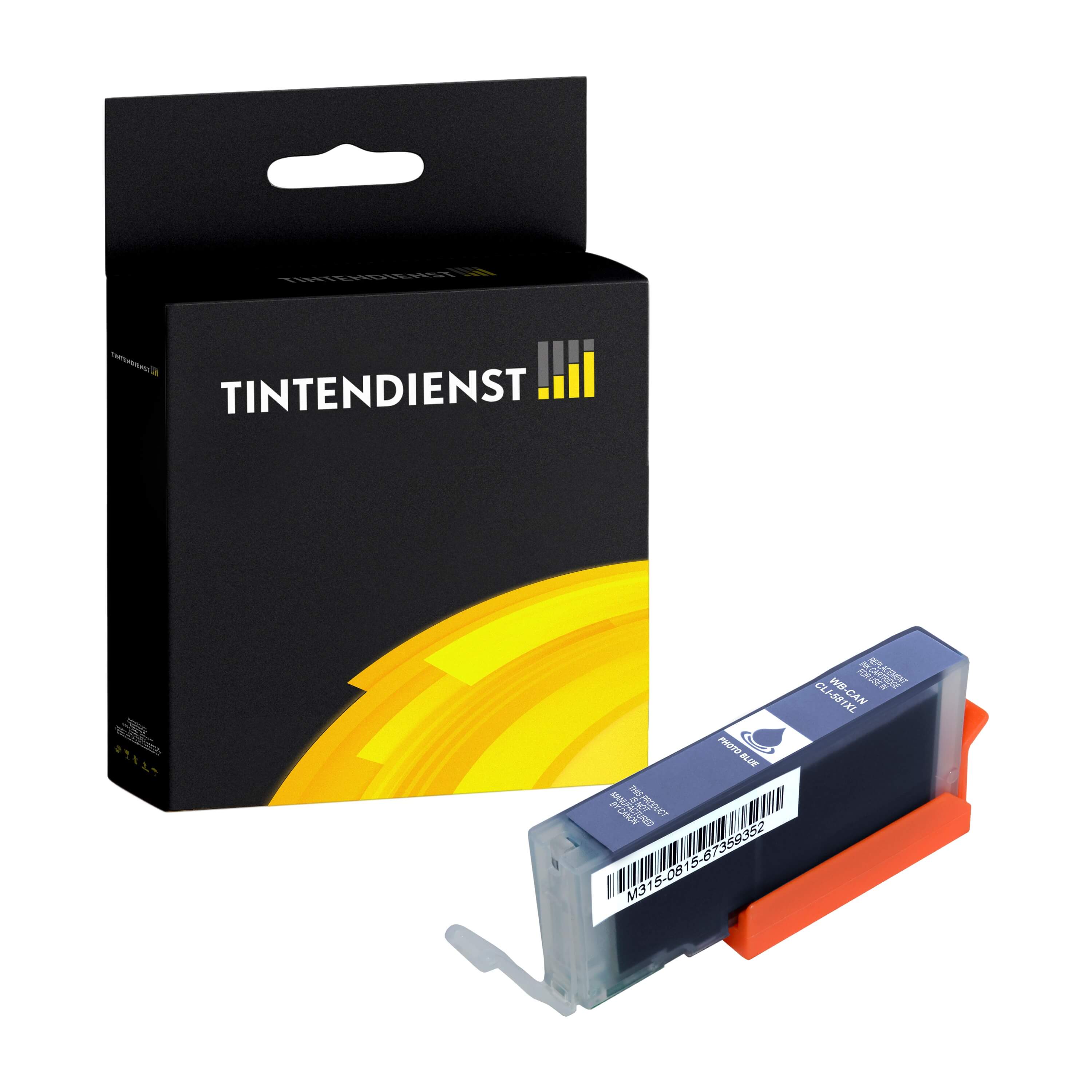 Tintendienst kompatibel für Canon Tintenpatrone 1999C001 / CLI-581PBXXL Blau [XXL Füllmenge]