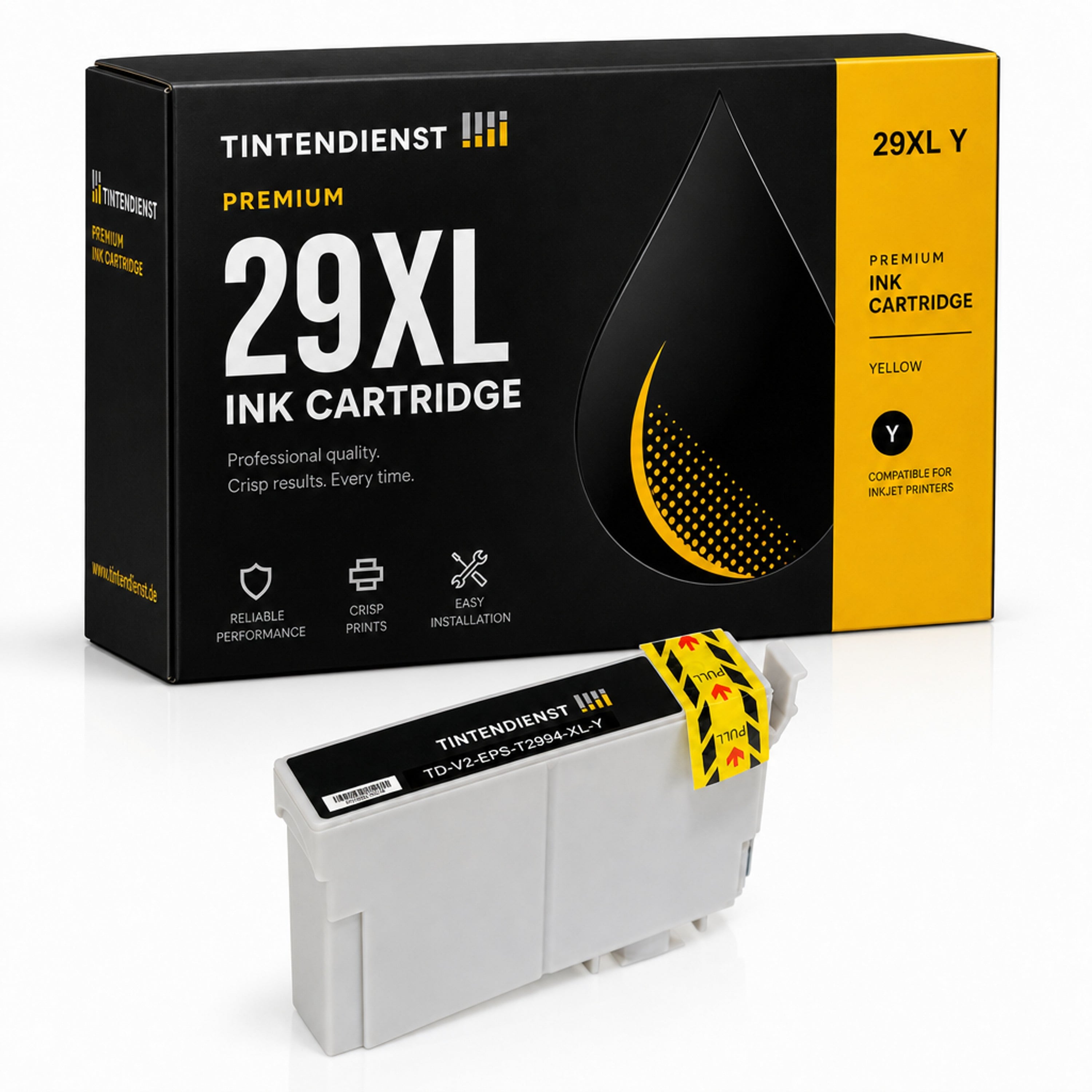 Druckerpatrone kompatibel zu Epson 29XL, gelb