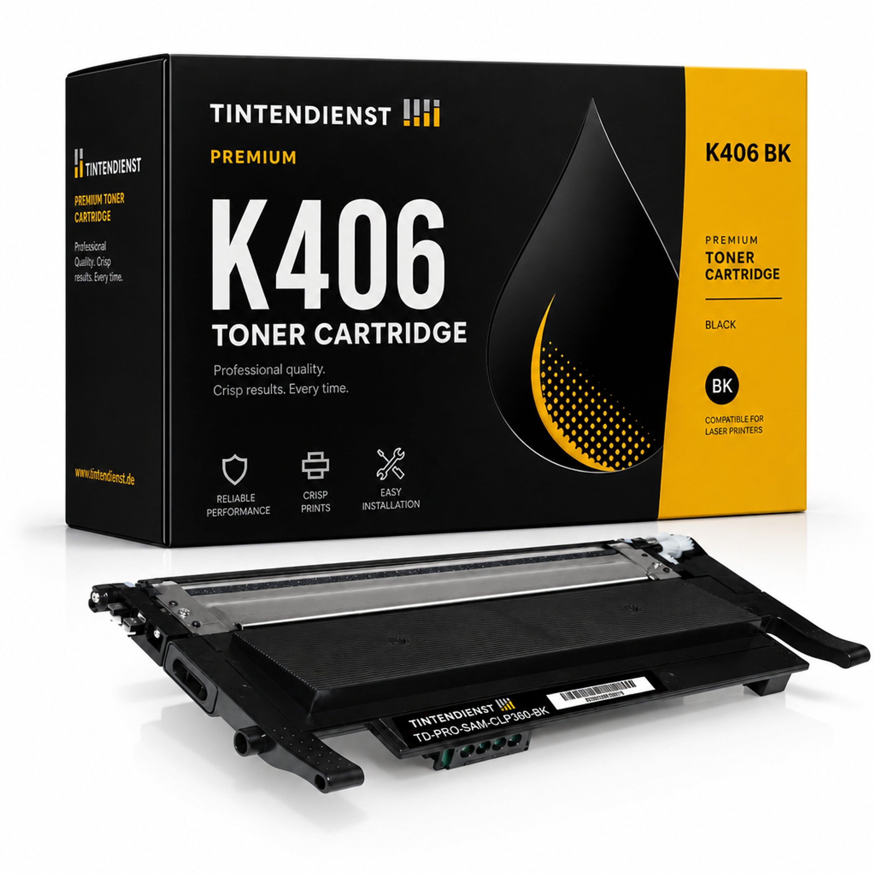 Toner kompatibel zu Samsung K406, schwarz