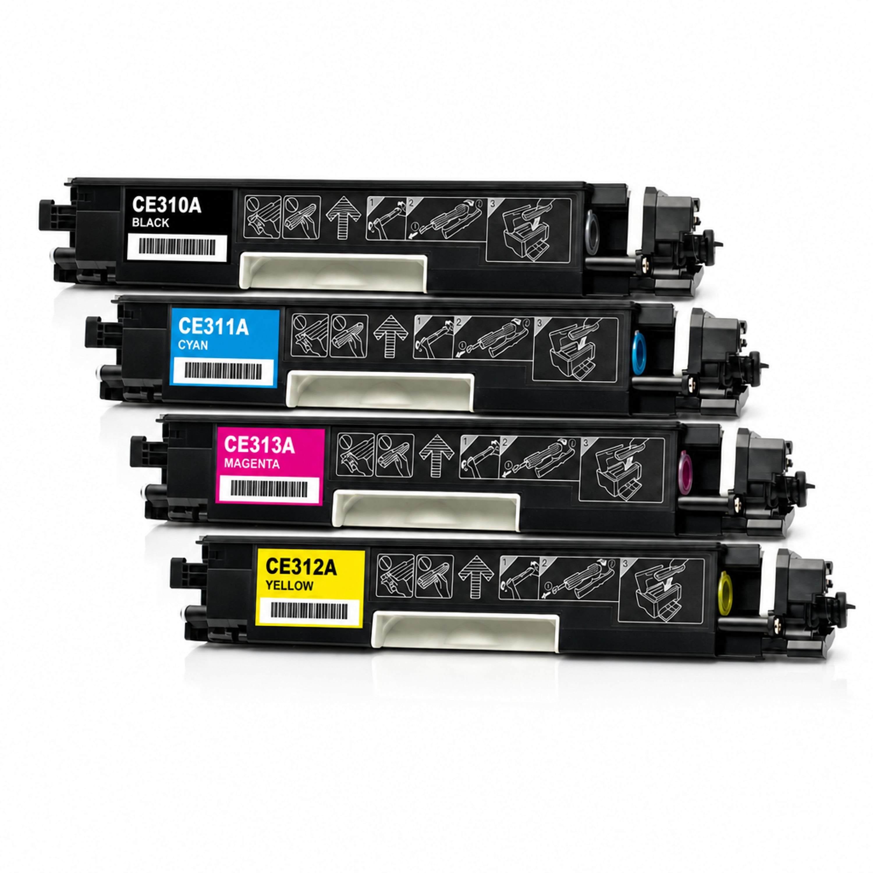 Multipack - Toner ersetzt HP 4370B002, 4 Toner