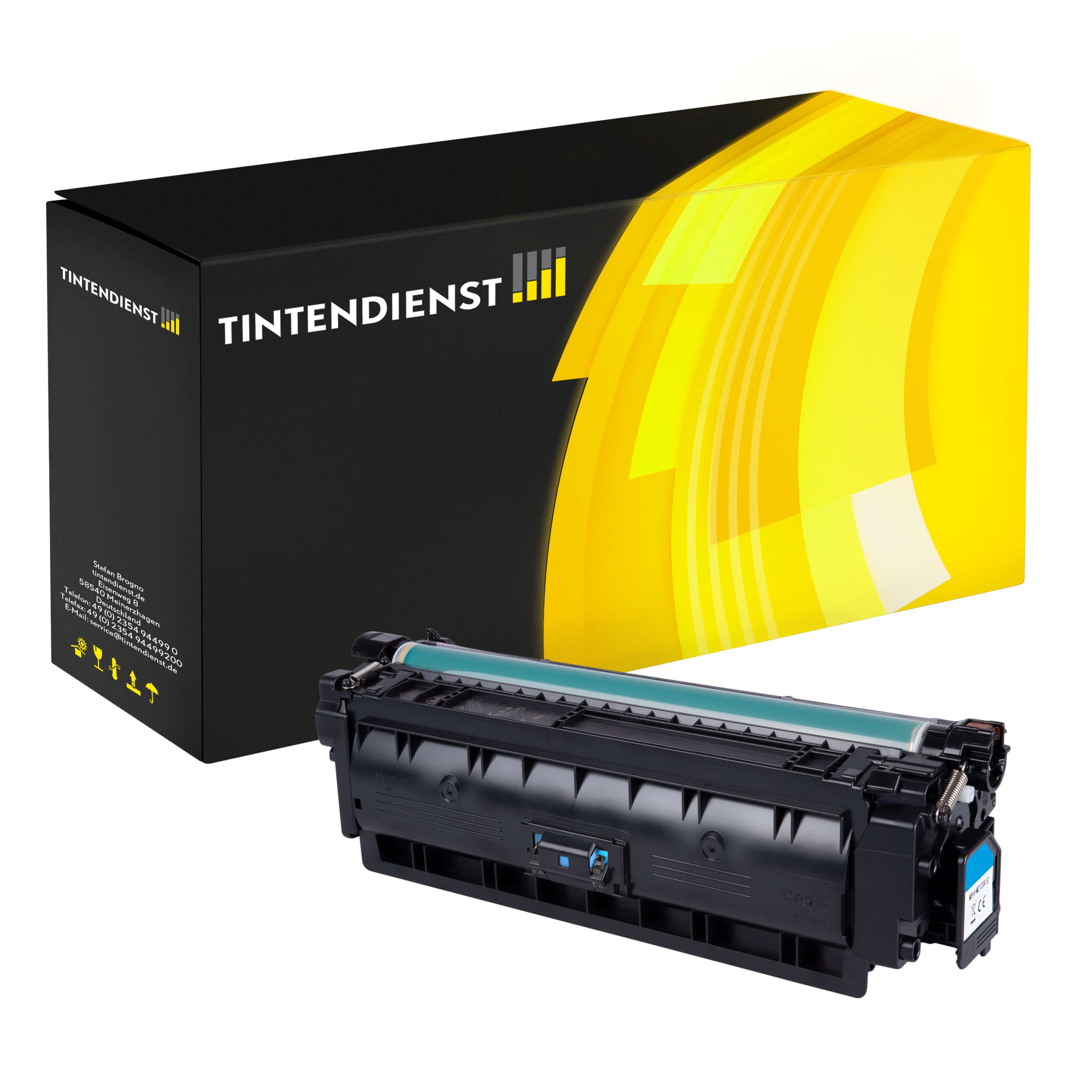 Toner kompatibel zu HP 212A, cyan