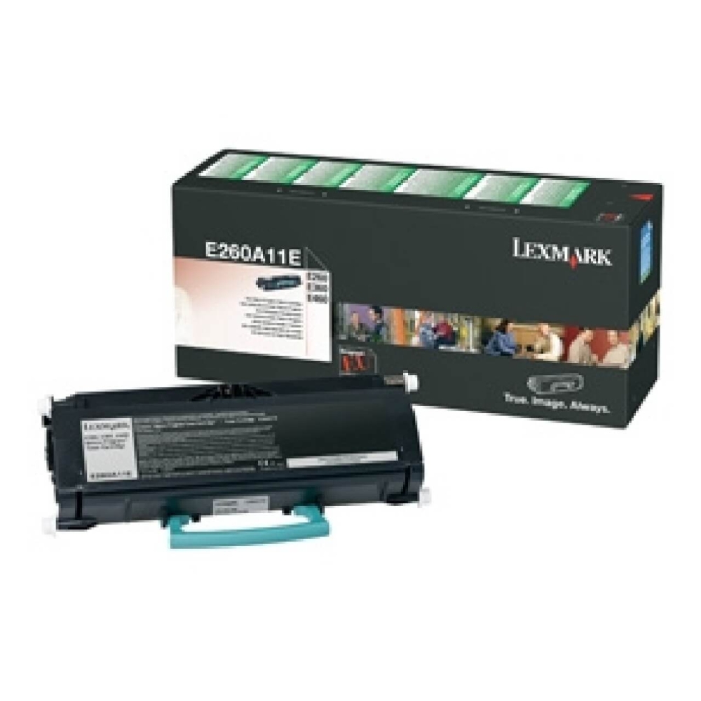 Original Lexmark Toner E260A11E bk