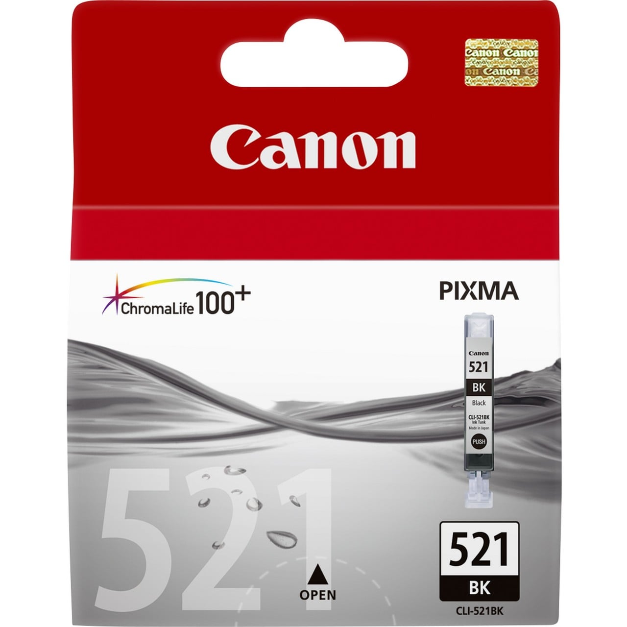 Canon CLI-521BK Druckerpatrone (2933B001) schwarz – Original Canon