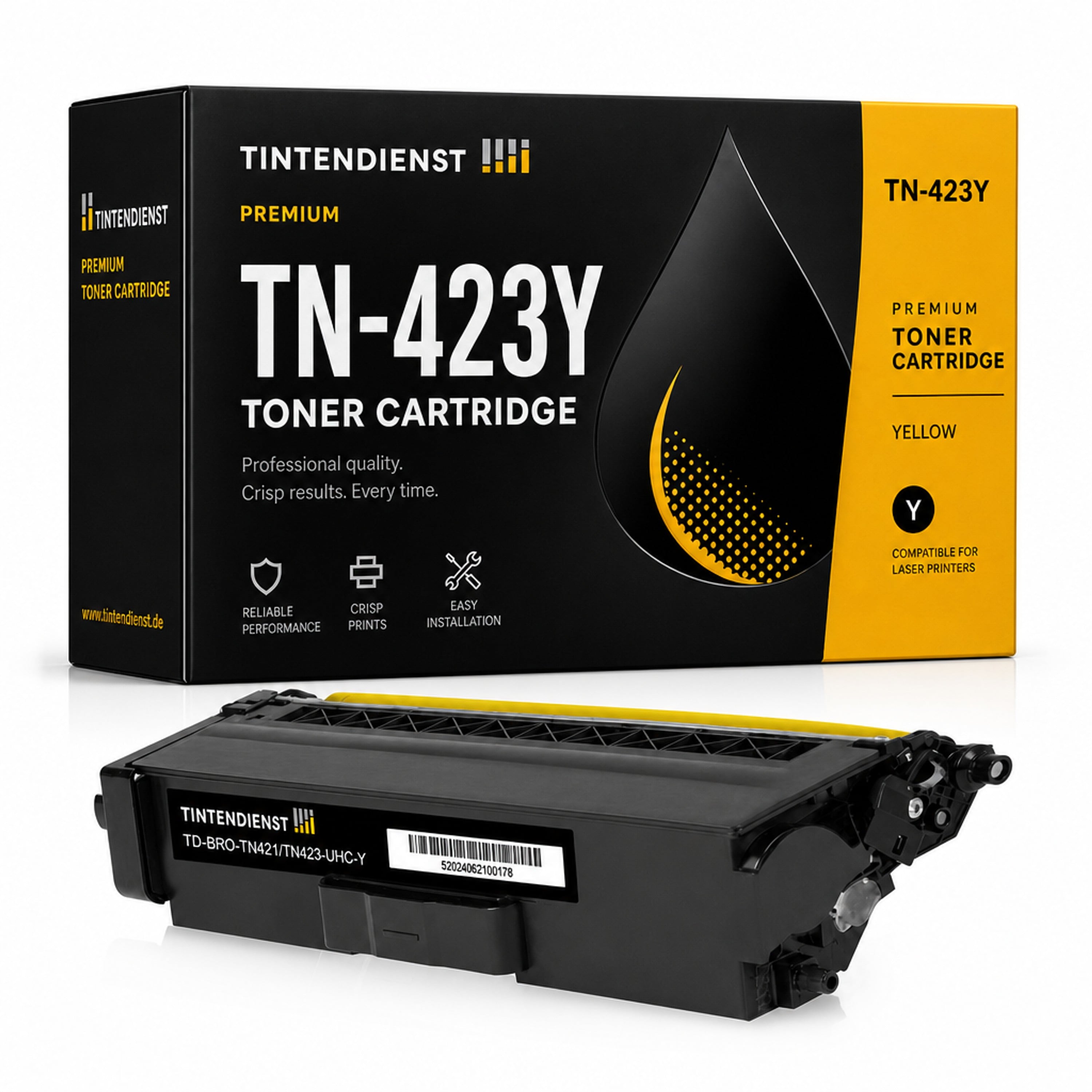 Toner kompatibel zu Brother TN-423Y, gelb