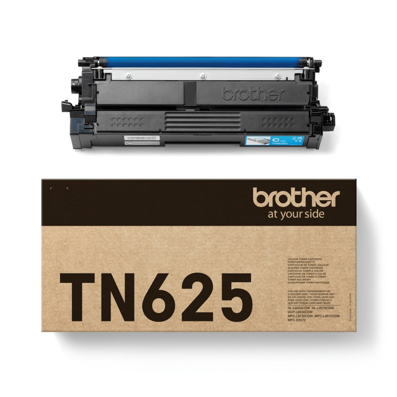 Original Brother TN-625C Toner Cyan