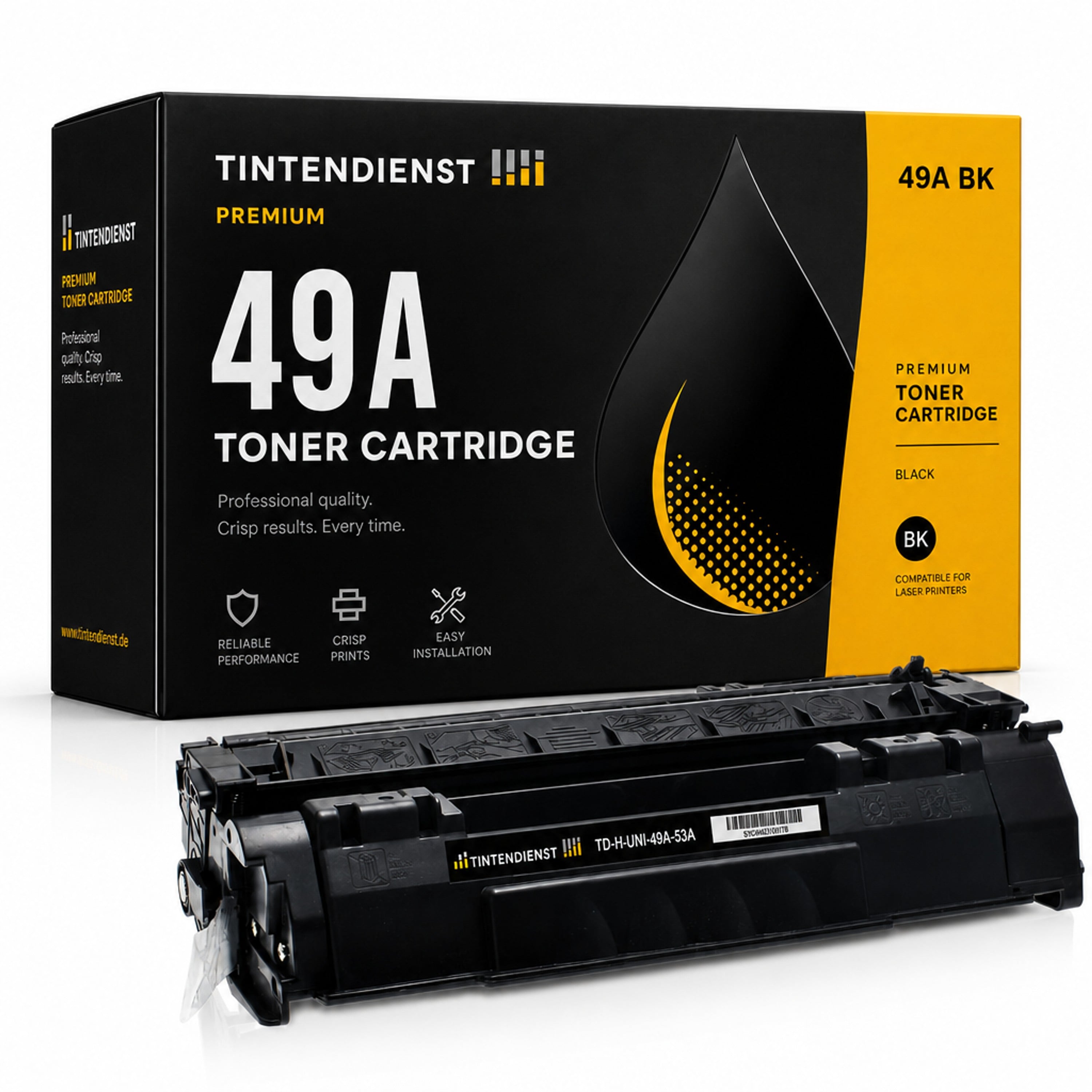 Toner kompatibel zu HP 49A, schwarz