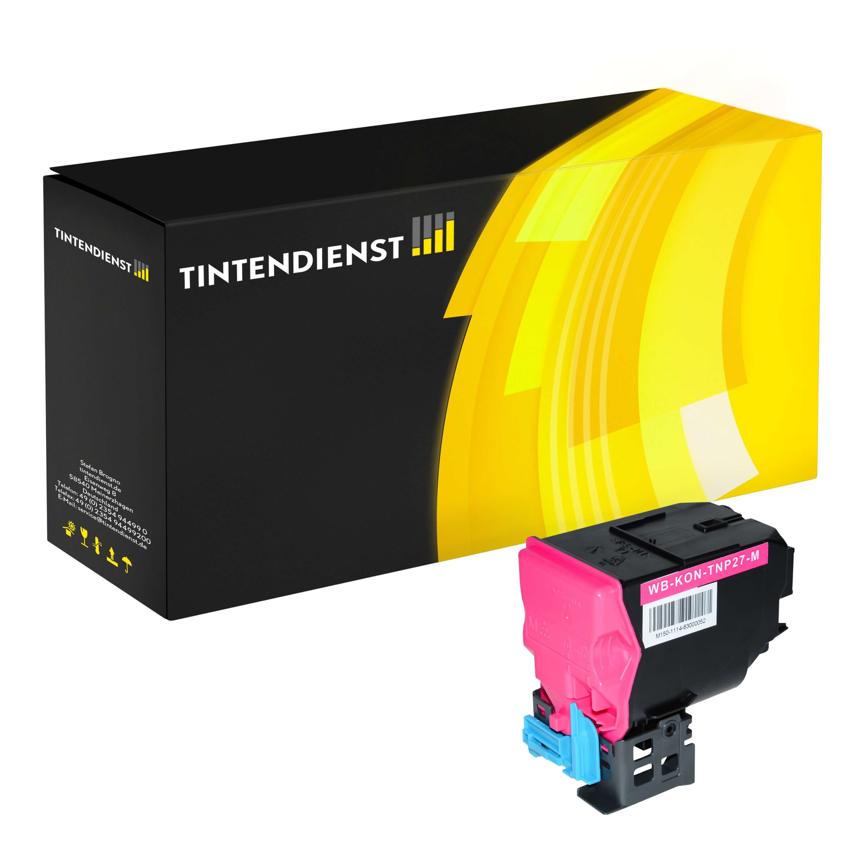 Toner kompatibel zu Konica Minolta TNP-27M, magenta