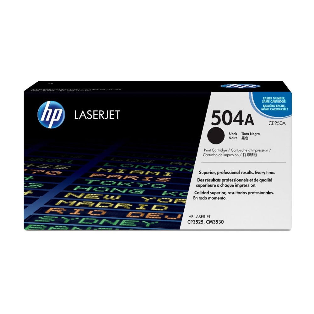 Original Toner für HP 504A CE250A