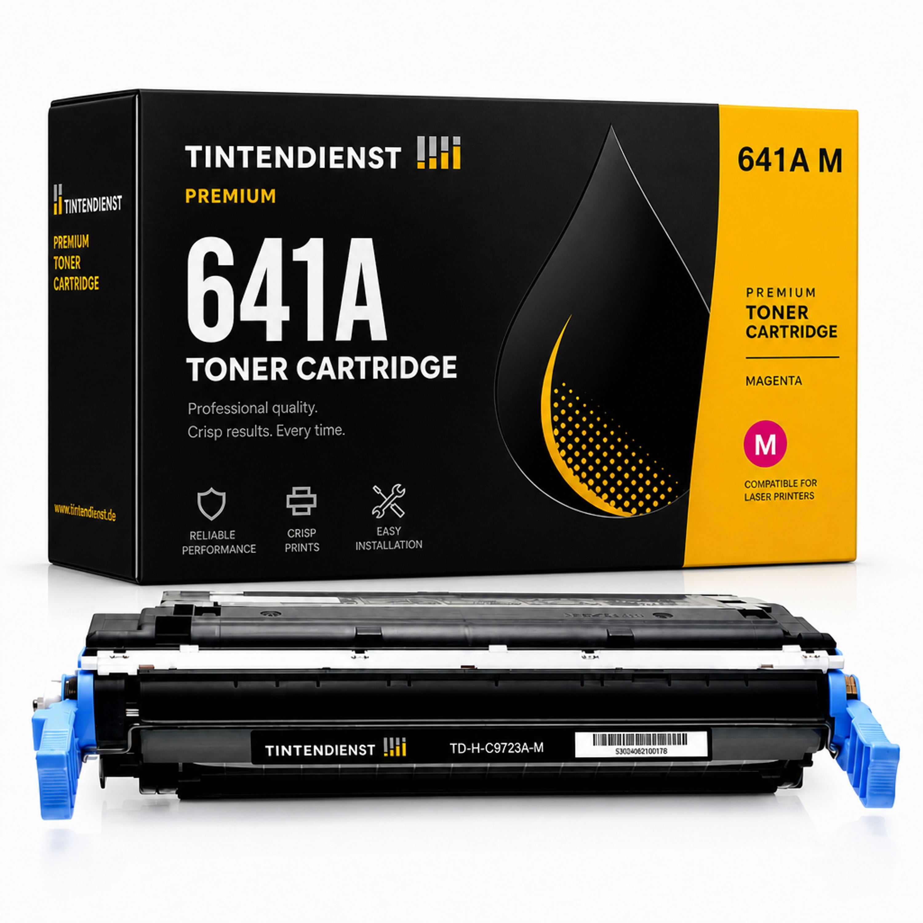 Toner kompatibel zu HP 641A, magenta