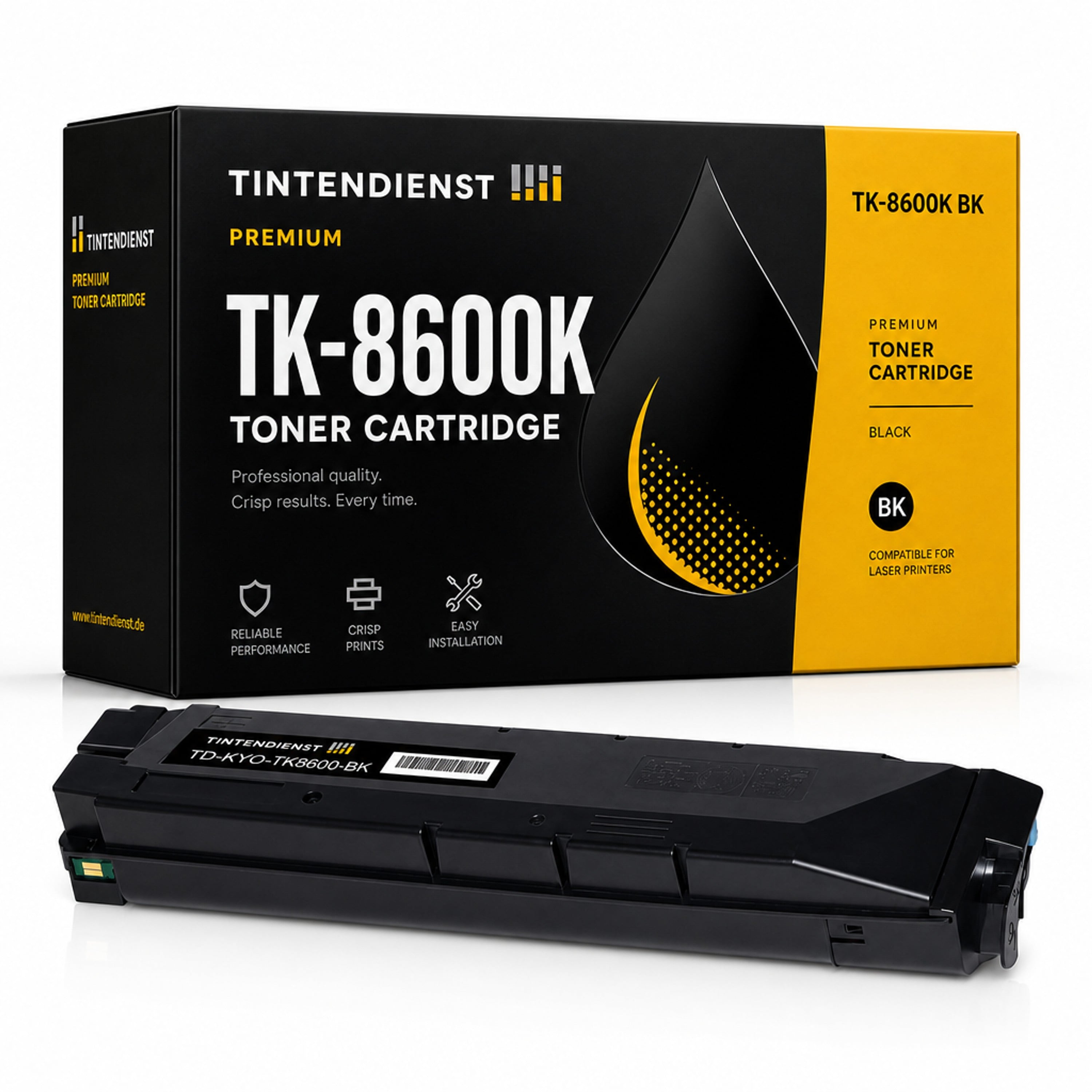 Toner kompatibel zu Kyocera TK-8600K, schwarz