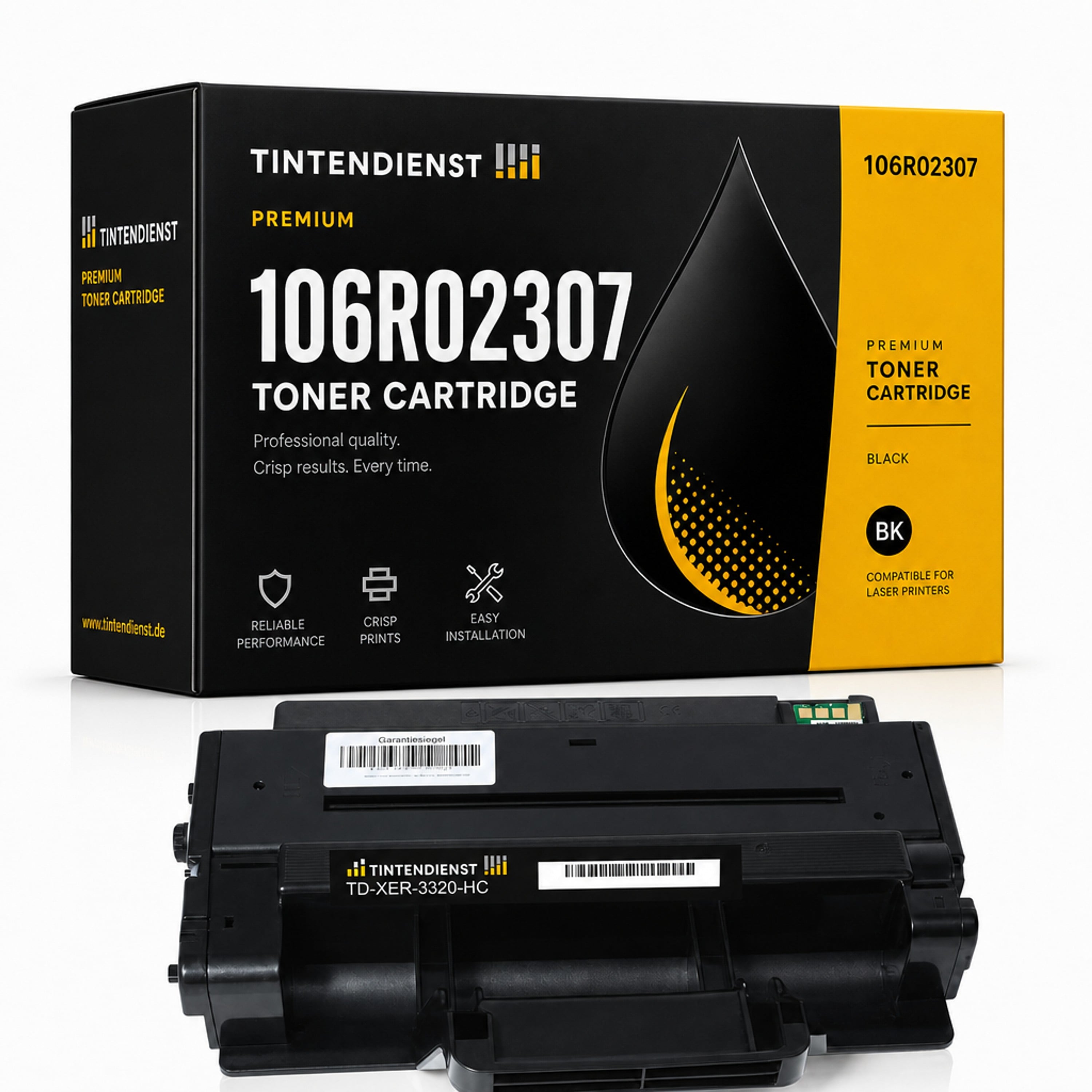 Toner kompatibel zu Xerox 106R02307, schwarz