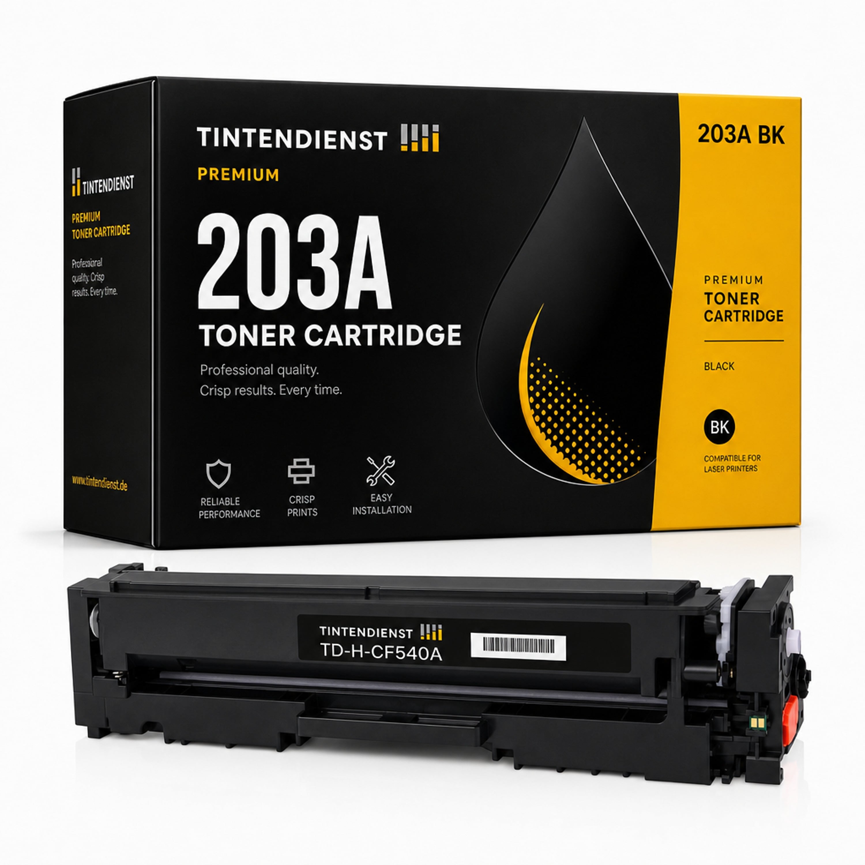 Toner kompatibel zu HP 203A, schwarz