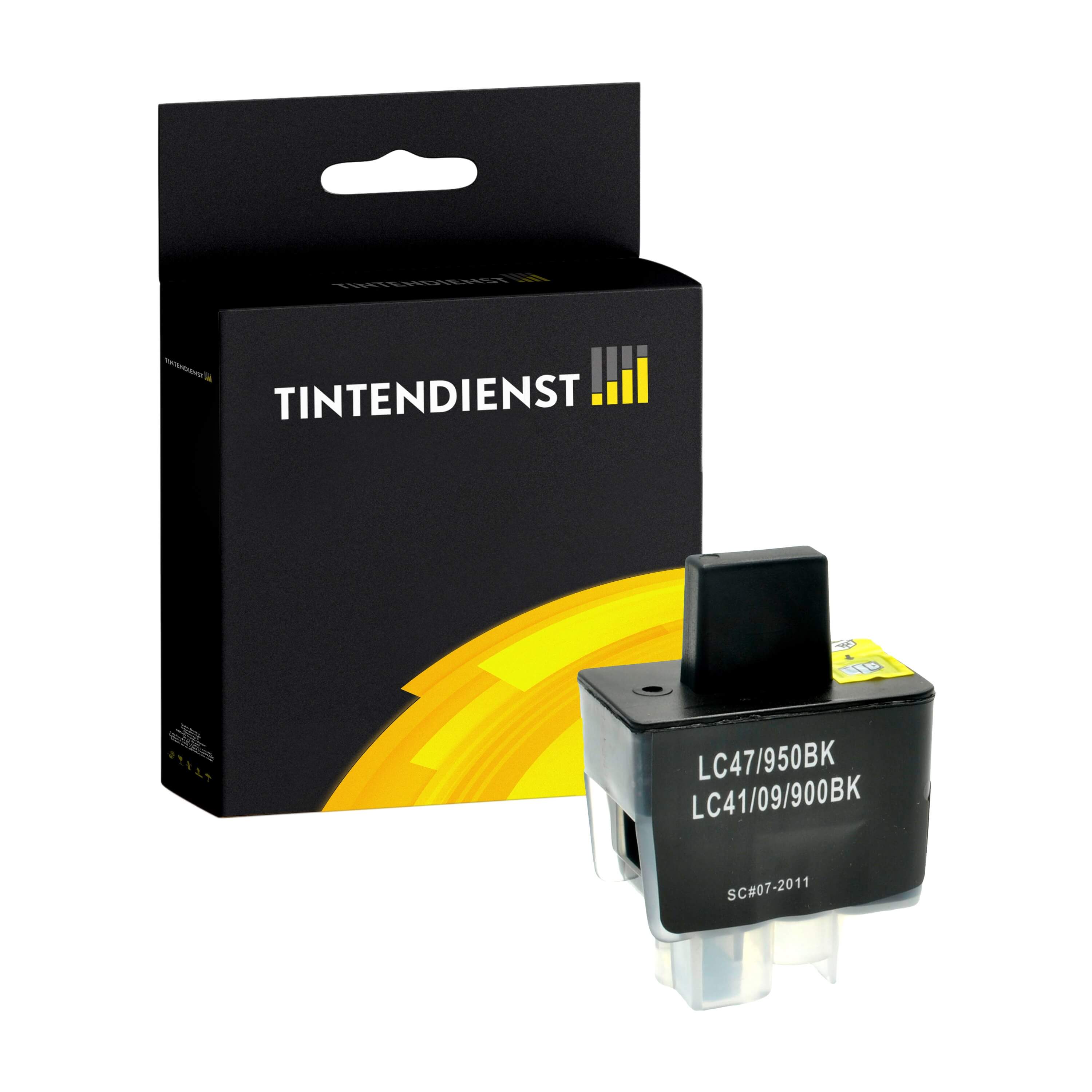 Tintendienst kompatibel für Brother Tintenpatrone LC-900BK Schwarz