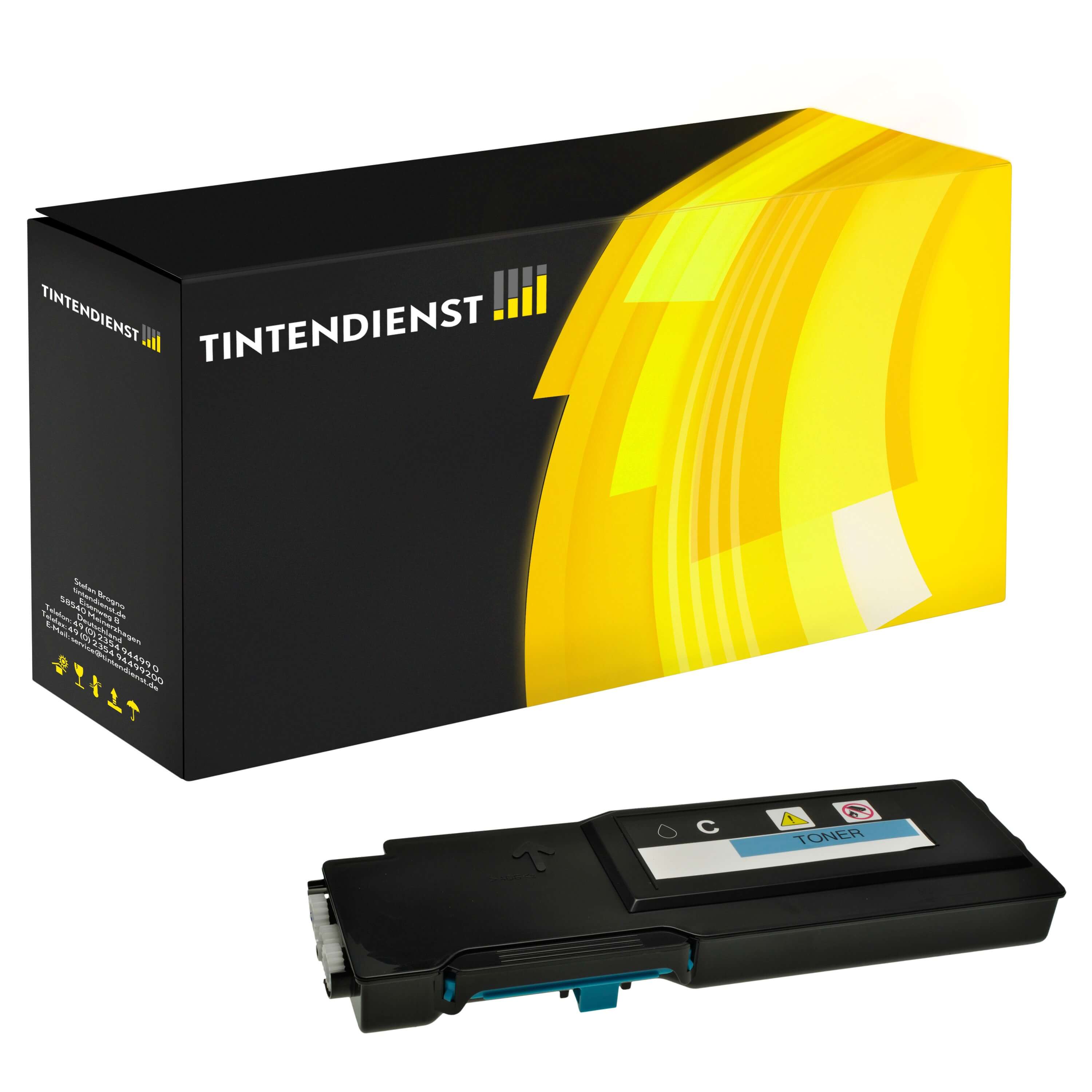 Toner kompatibel zu Dell 488NH, cyan