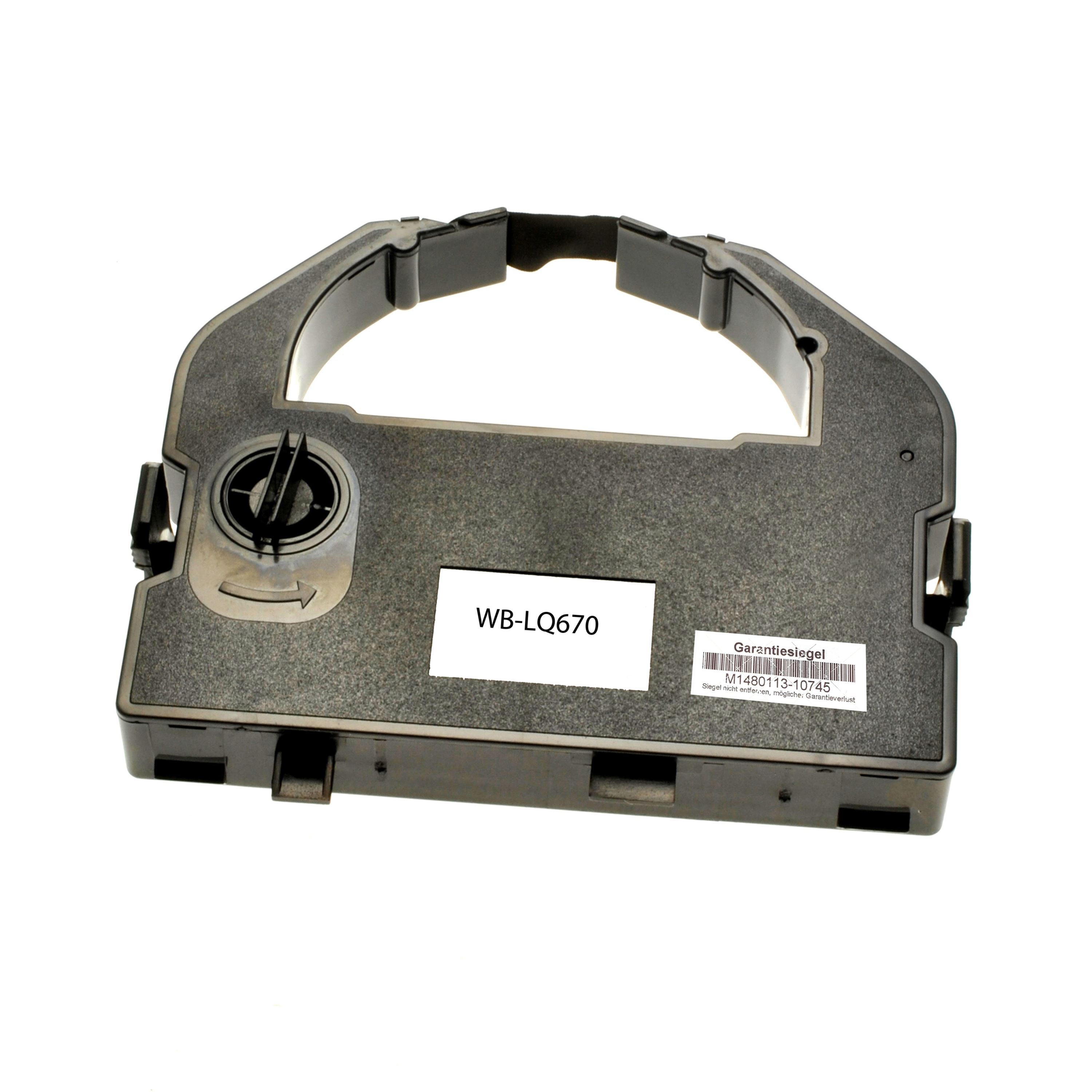 Farbband ersetzt Epson 7762, schwarz