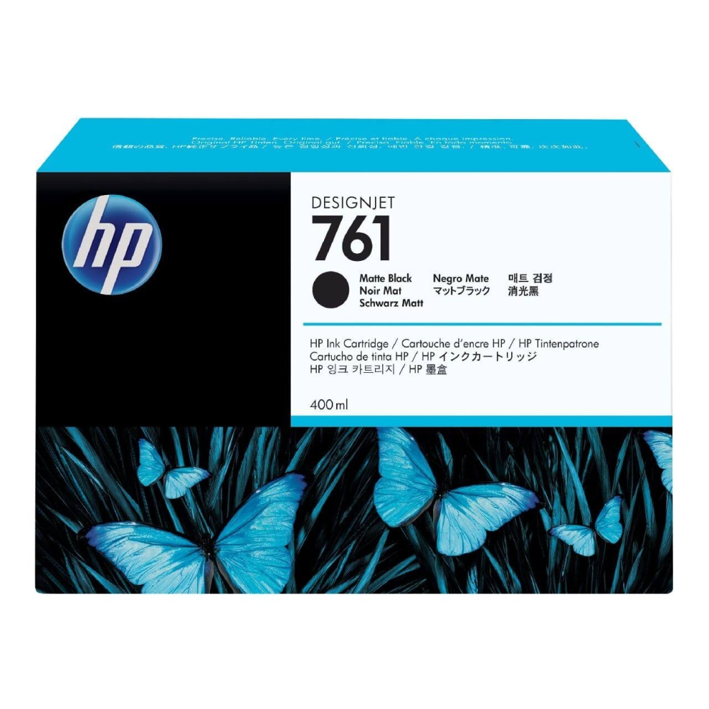Original HP Tintenpatrone CM991A / 761 Matt Schwarz